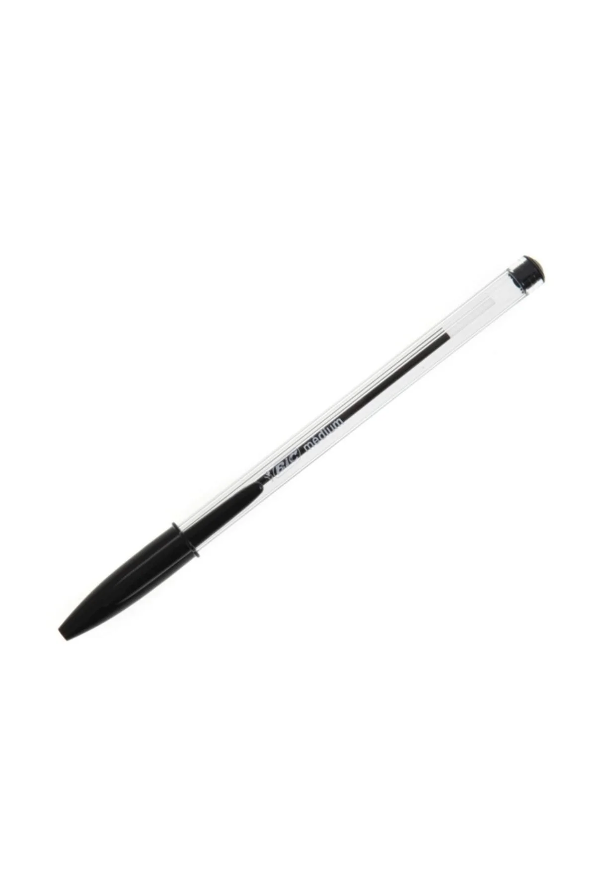 خودکار مشکی مردانه و زنانه قلم توپ سیاه متوسط ​​کریستال جعبه 50 بیک Bic
