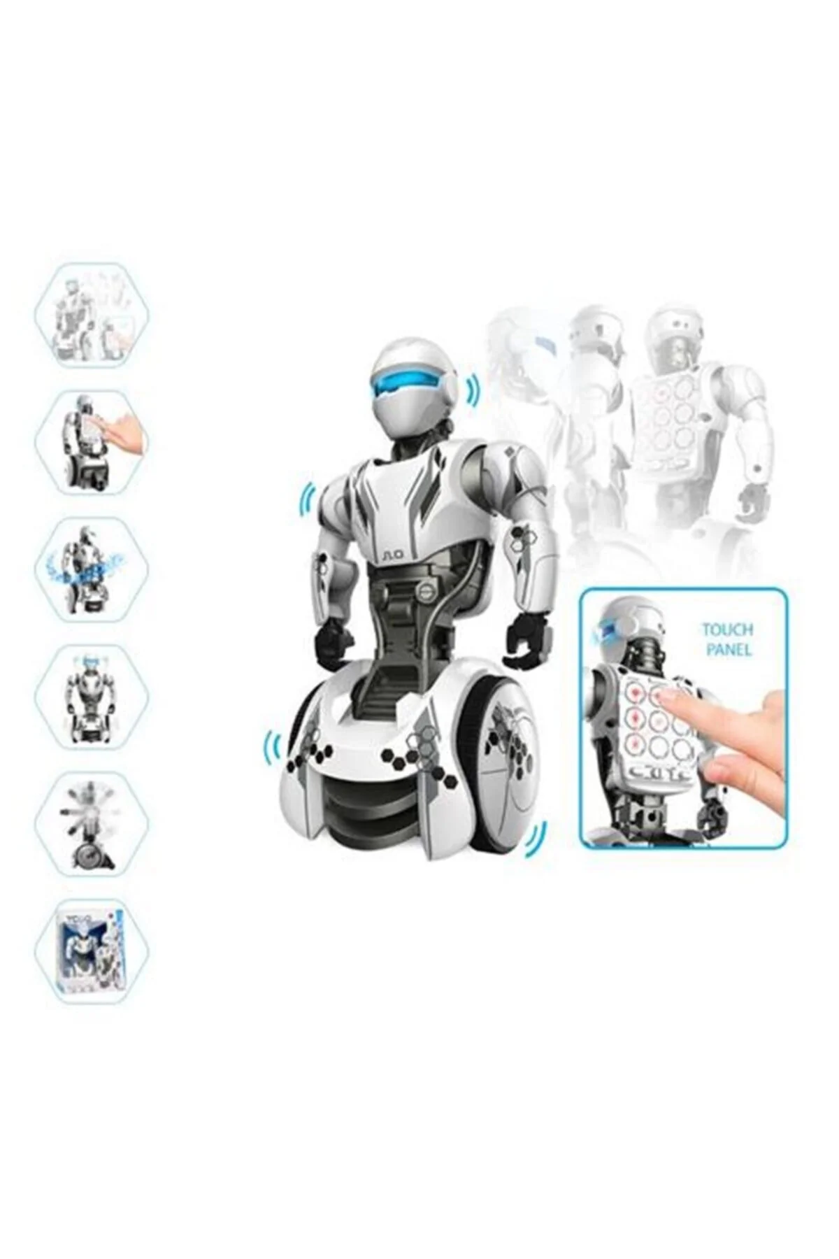 اسباب بازی های کنترل از راه دور چند رنگ Silverlit Robot Junior O P One 88560 Genel Markalar
