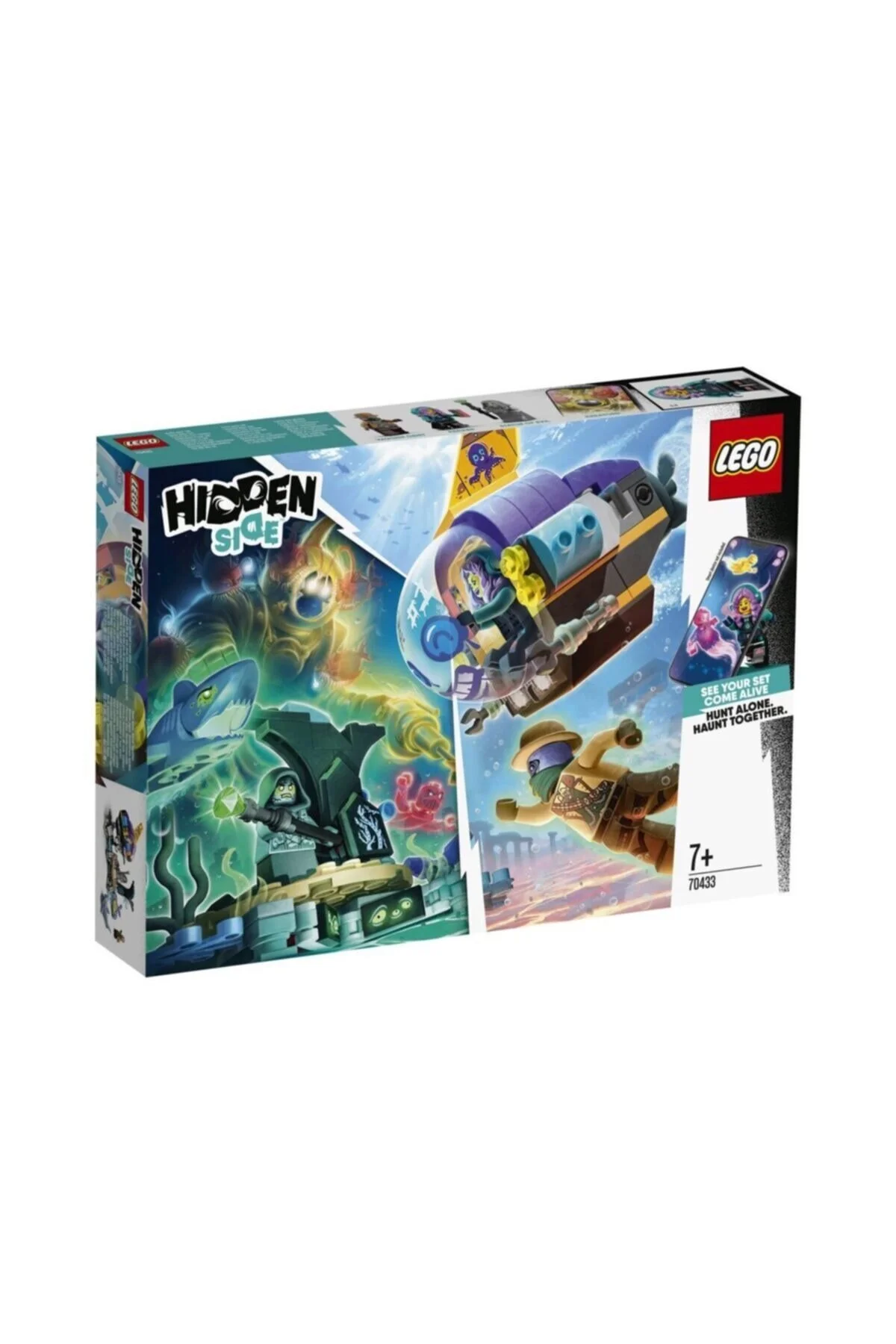 لگو و اسباب بازی های ساخت محور مردانه زنانه SIDE SIDEARINE HIDDEN 70433 J.B. LEGO