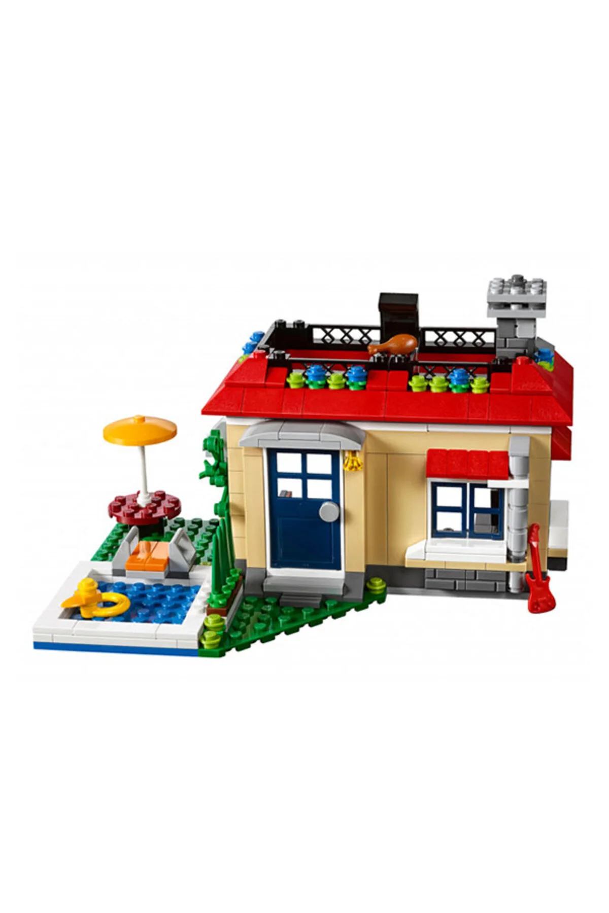 لگو و اسباب بازی های ساخت محور ® CREATOR 31067 POOLSIDE HOLIDAY از ترکیه LEGO