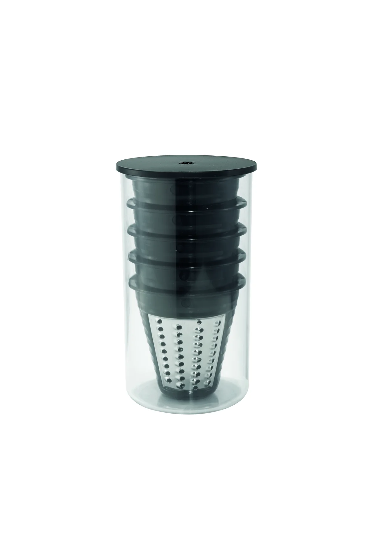 خردکن و غذا ساز KITCHENMINIS SALAD TO GO فولادی نقره ای برقی RAQUE 150 W Wmf