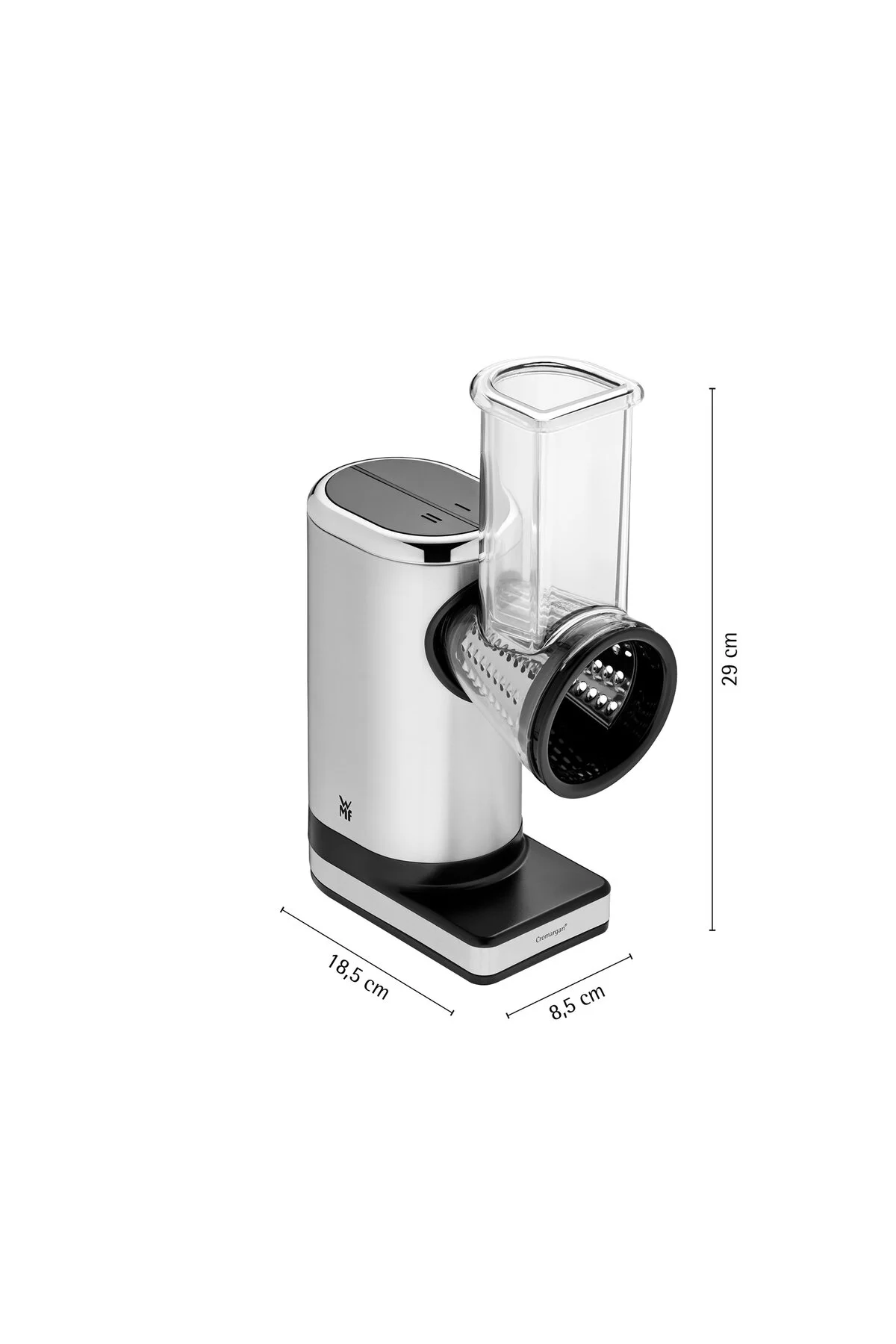خردکن و غذا ساز KITCHENMINIS SALAD TO GO فولادی نقره ای برقی RAQUE 150 W Wmf