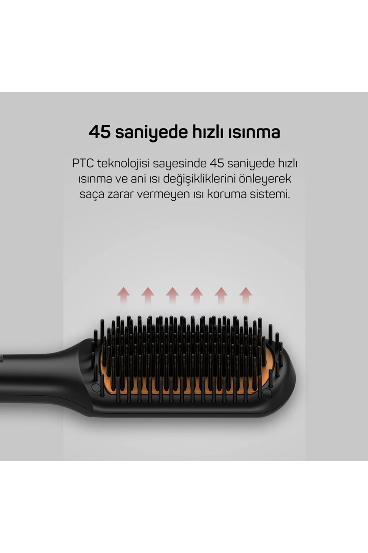 اتو مو سیاه و حالت دهنده ی Ar5068 Superstar Touch Hair Brush مشکی 5226Er Arzum