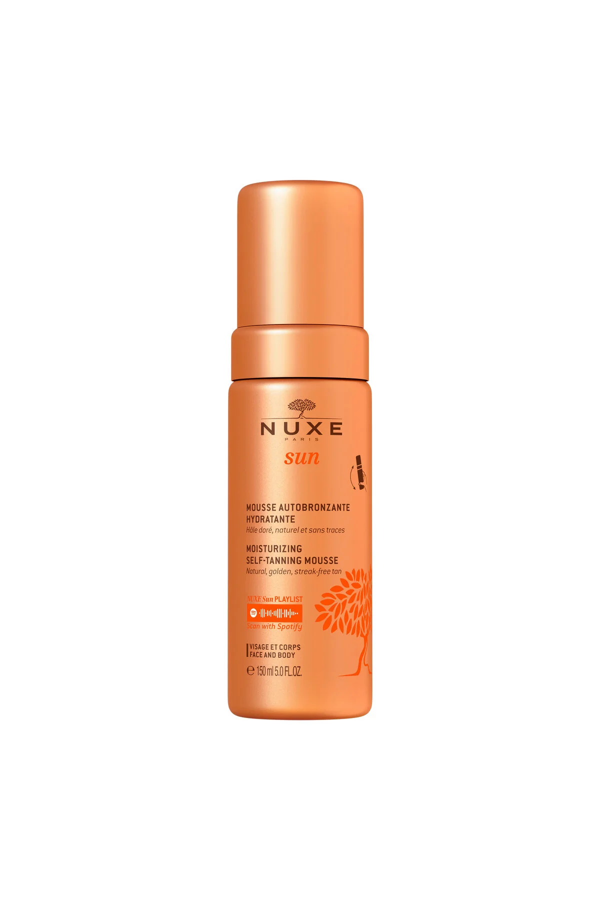 Nuxe اسپری خورشیدی مرطوب کننده خودتنه 150 میلی لیتر