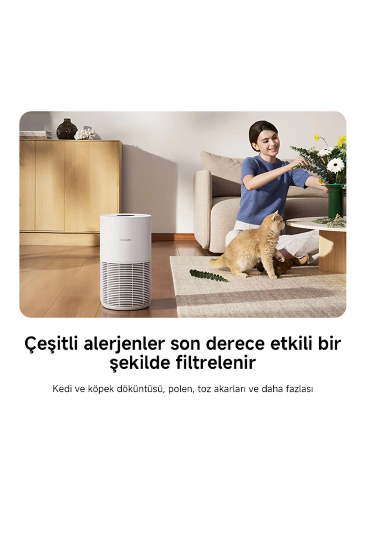 تصفیه کننده هوا SMART PET CARE هوای حیوانات خانگی تضمینی شیائومی ترکیه اورجینال Xiaomi