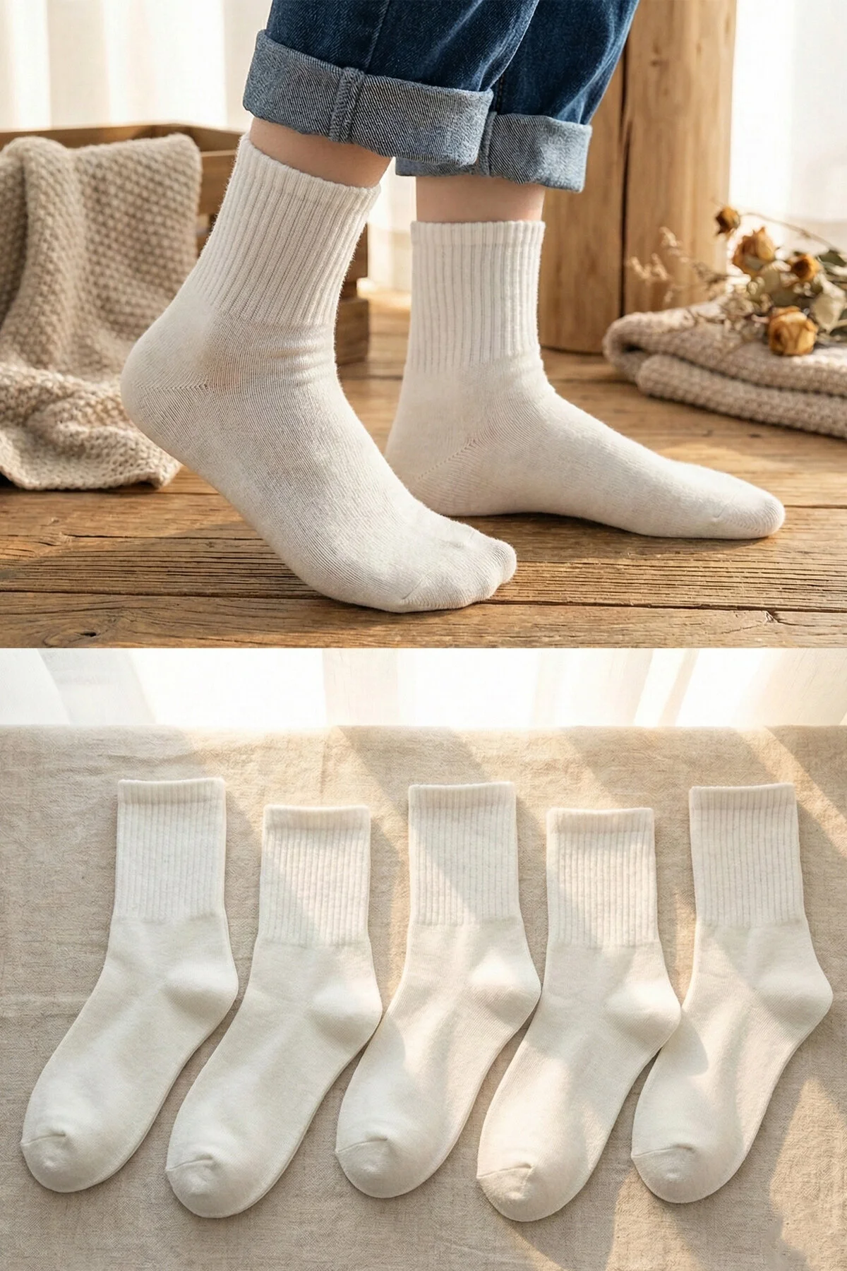 جوراب کالج 5 جفت UNISEX KIDS BGK