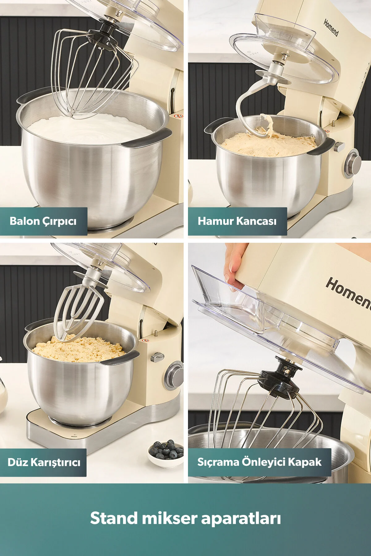 میکسر و ست نود کرم ایستاده Artfood 3025H  HOMEND