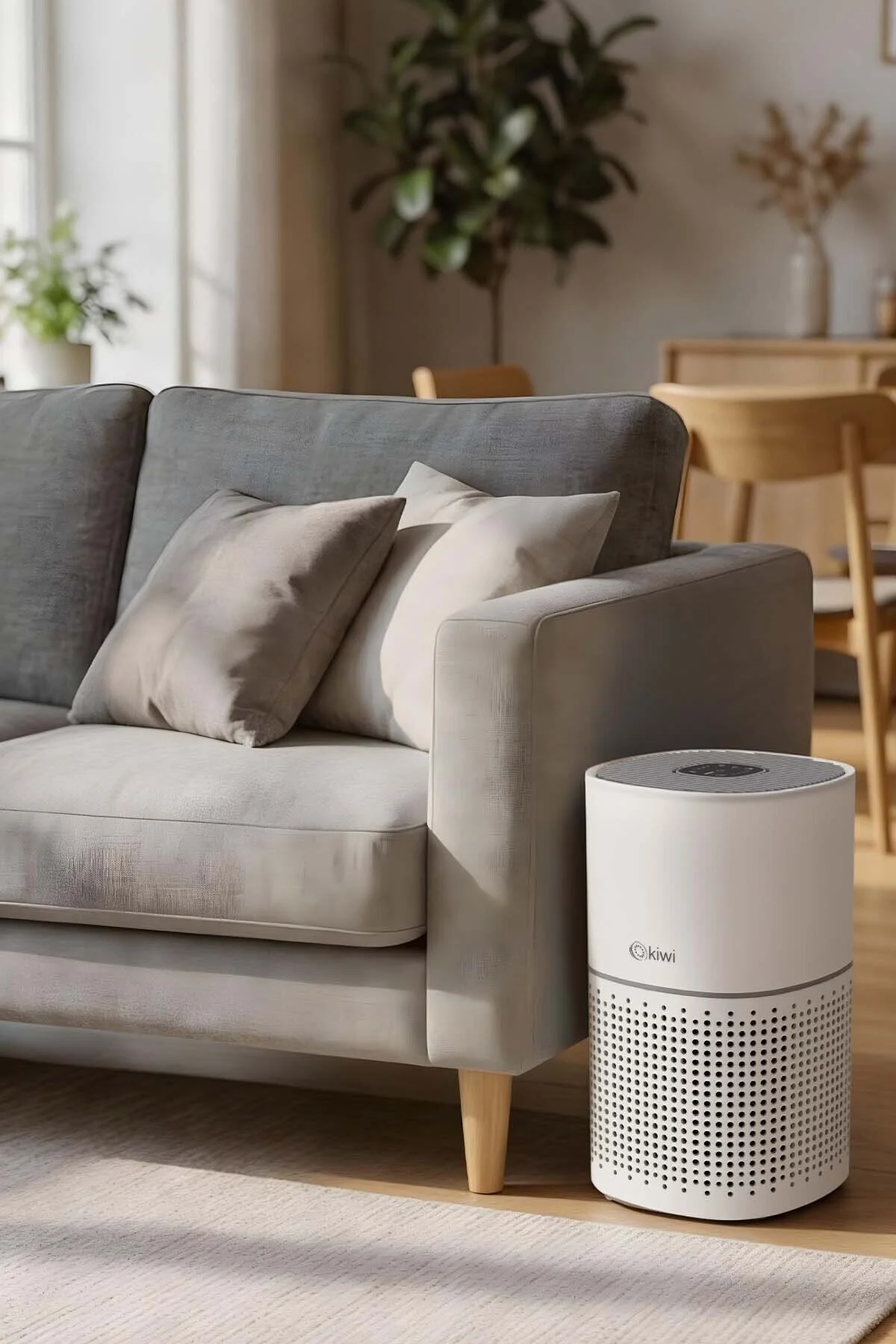 تصفیه کننده هوا دستگاه KAP 6730 پزشکی H13 با فیلتر هپا و تویا WIFI اورجینال Kiwi