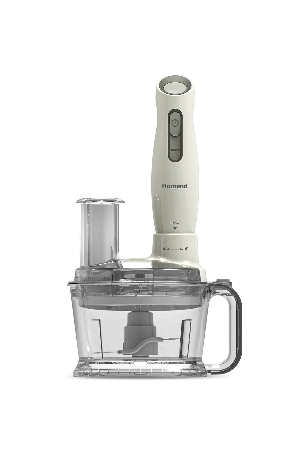 خردکن و غذا ساز سفید Functionall 2804H پردازنده آشپزخانه  HOMEND