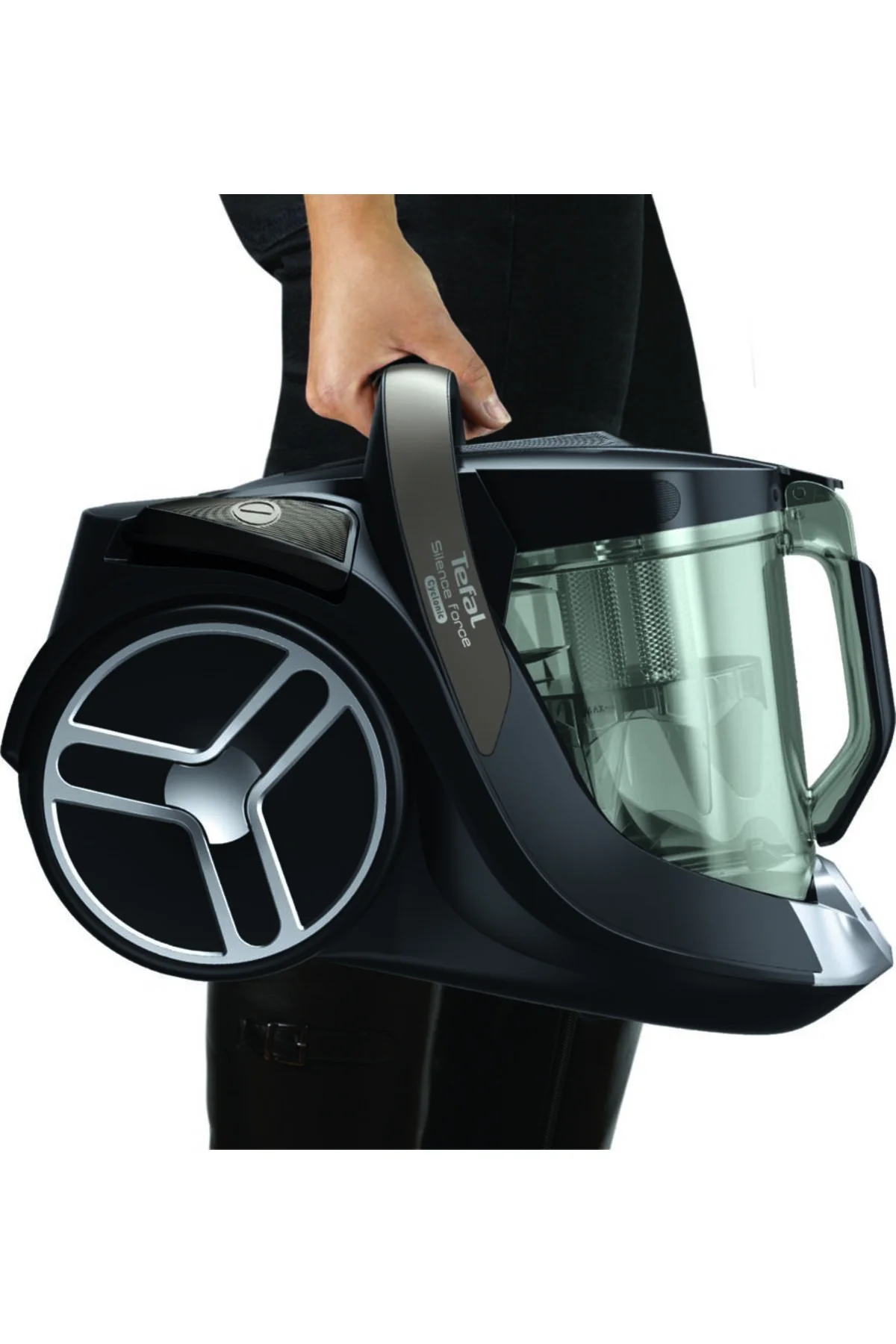 جاروبرقی بدون کیسه 1500 وات مشکی تفال TEFAL
