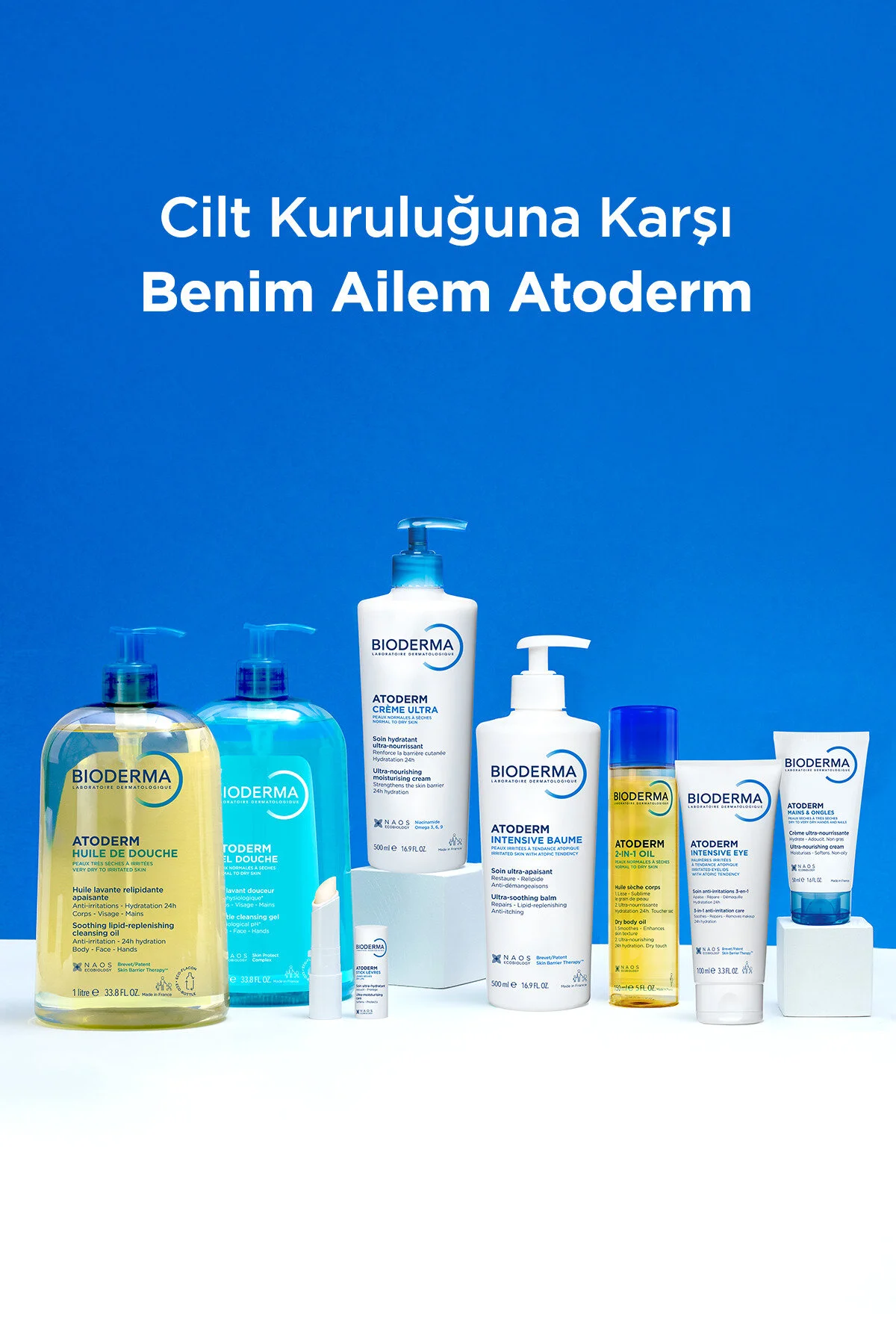 Bioderma روغن مراقبت از پوست 2 در 1 برای آمادگی ترکهای بارداری