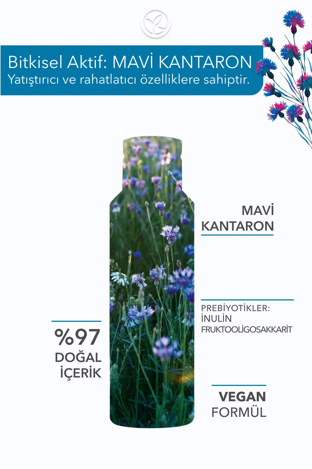 Yves Rocher پاک کننده آرایش چشم Pur Bleuet برای آرایش ضد آب 100 میل