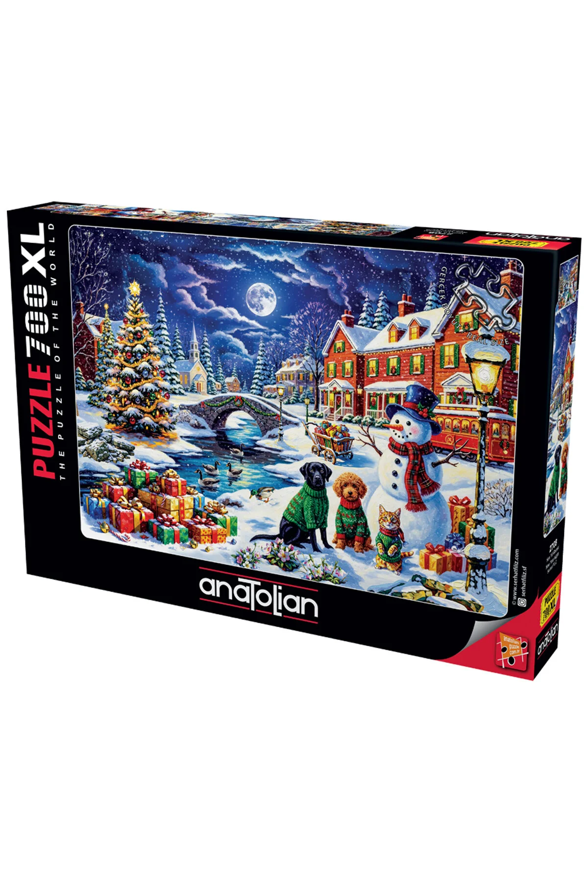 پازل اره منبت کاری مویی 700 XL PIECE شب سال نو 2708 از ترکیه Anatolian Puzzle