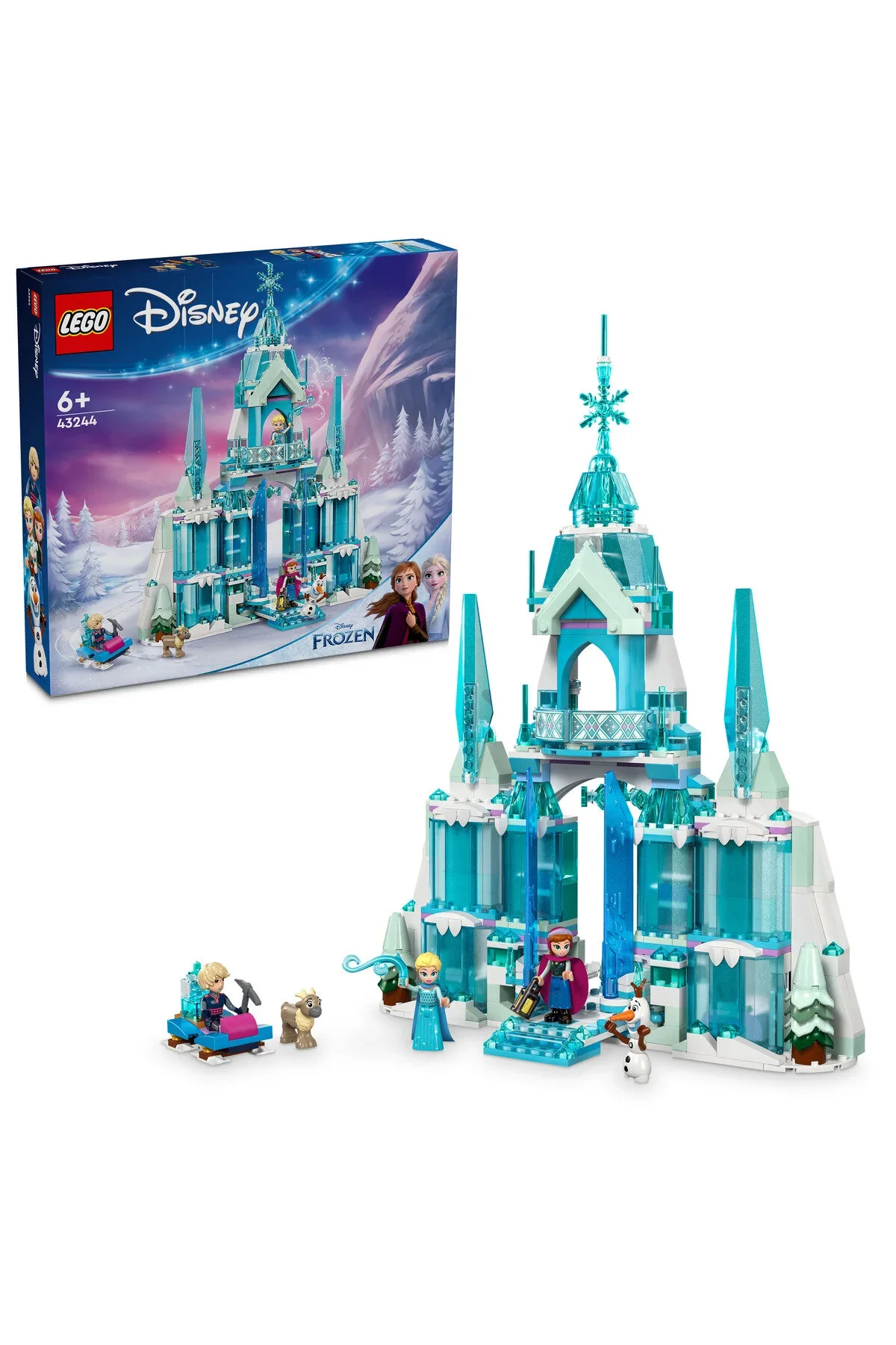 لگو و اسباب بازی های ساخت محور ® ǀ DISNEY PRINCESS ELSA'S ICE PALACE 43244 6+ ست ساختمان 630 قطعه از ترکیه LEGO
