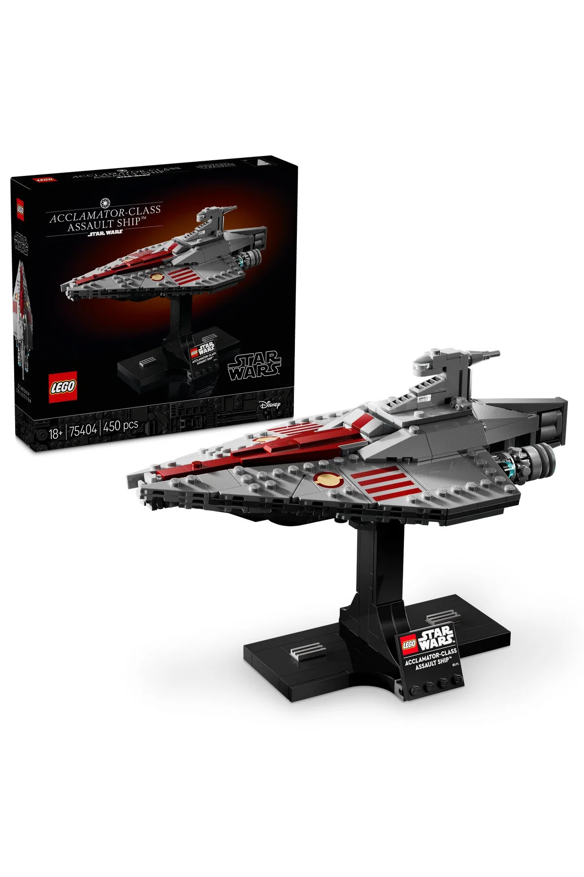 لگو و اسباب بازی های ساخت محور ® STAR WARS™ ACCLAMATOR CLASS ASSAULT SHIP 75404 مجموعه ساختمانی مدل برای بزرگسالان 450P از ترکیه LEGO