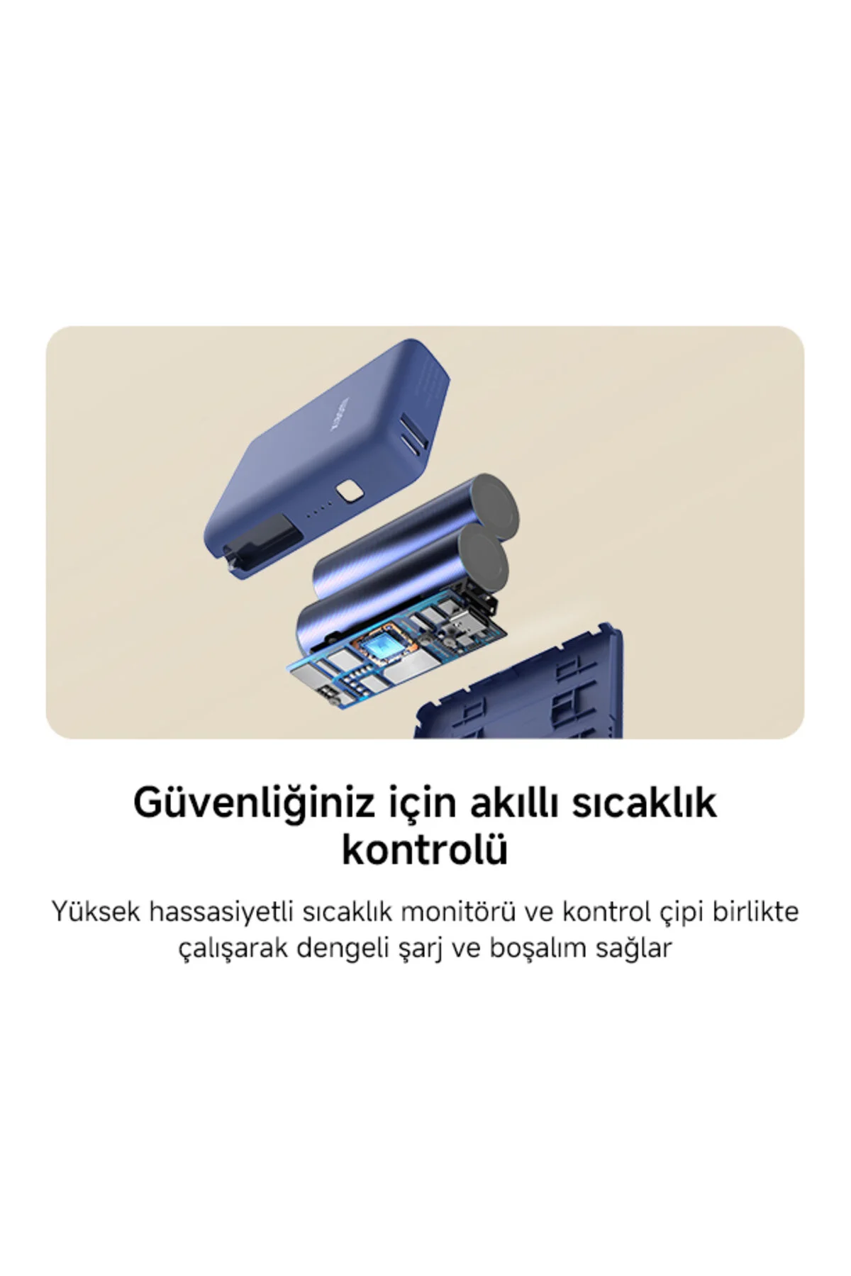 پاوربانک کابل داخلی پرسرعت 10000MAH 33W شیائومی طراحی فشرده اورجینال Xiaomi