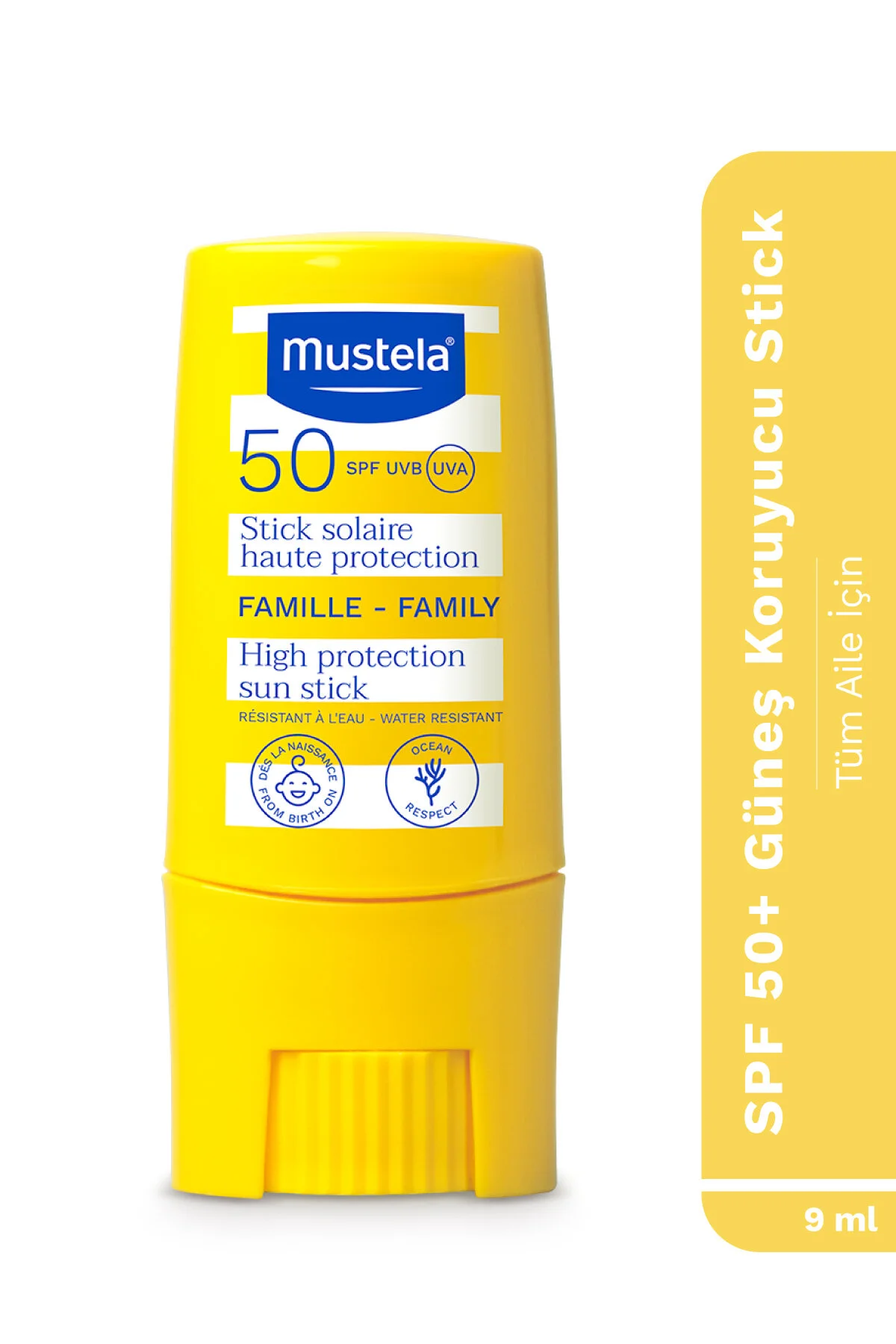 Mustela ضدآفتاب 50 اسپری با فاکتور حفاظت بالا 9 میلی لیتر