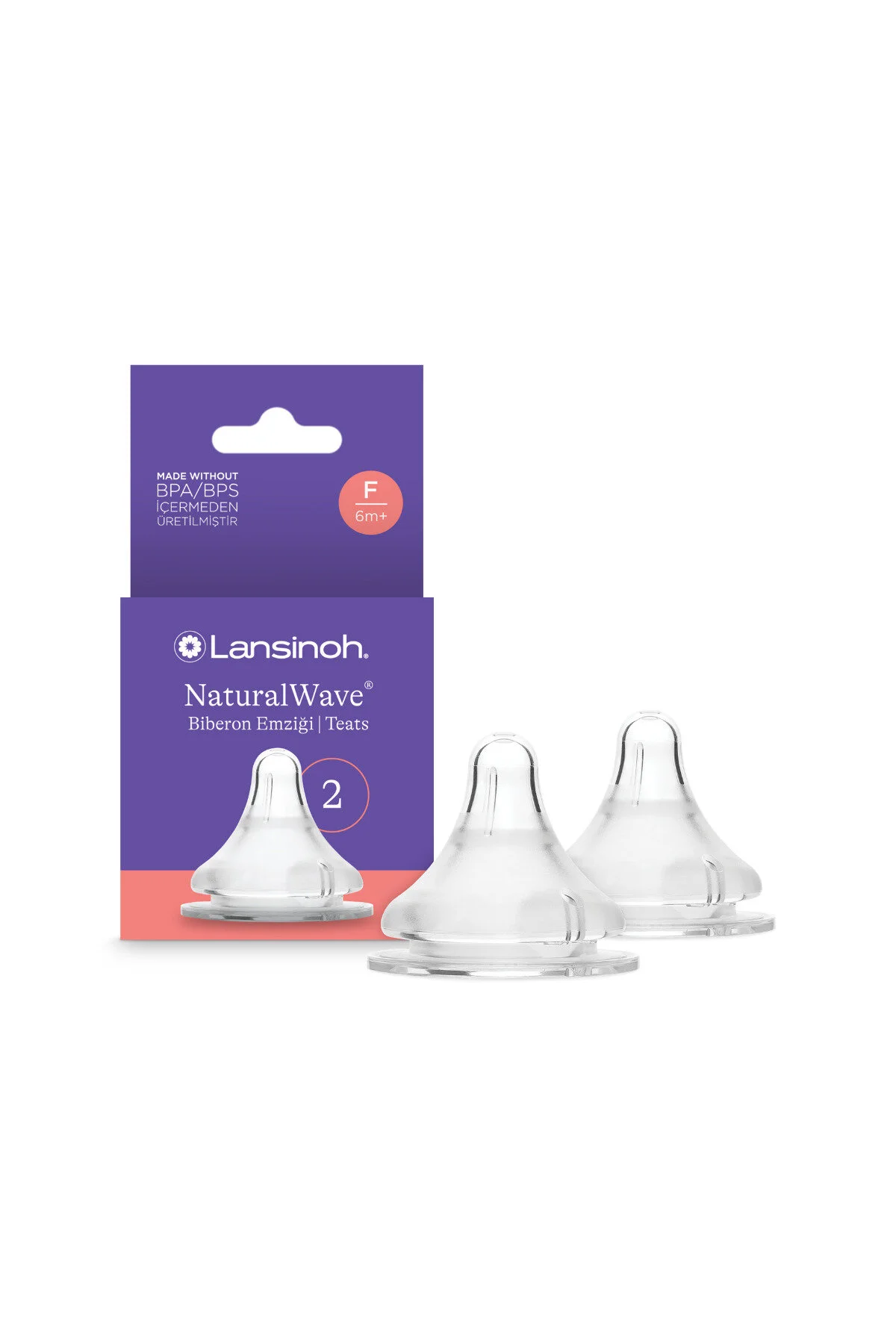 شیشه جریان سریع پستانک بطری ® LANSINOH