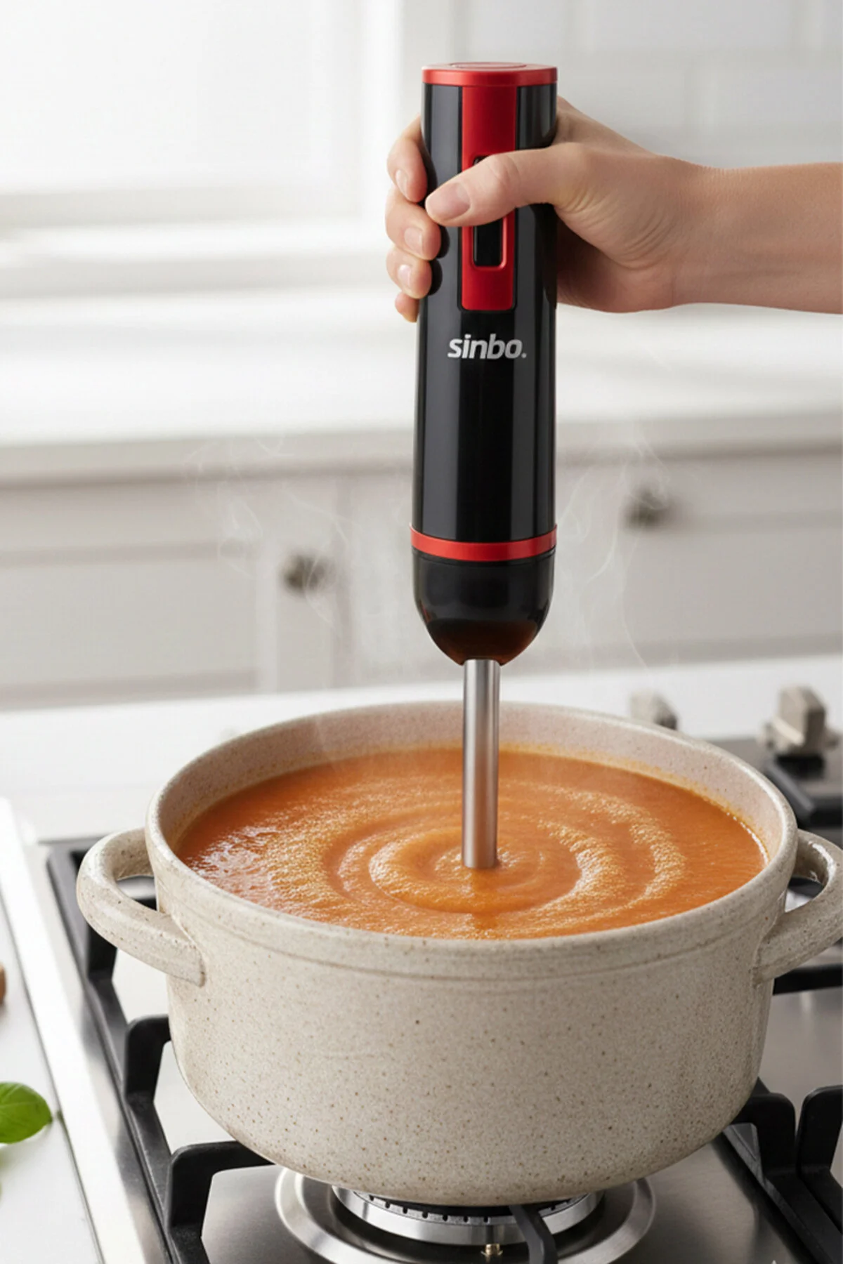 ست مخلوط کن SHB 3179 HAND BLENDER RED اورجینال Sinbo