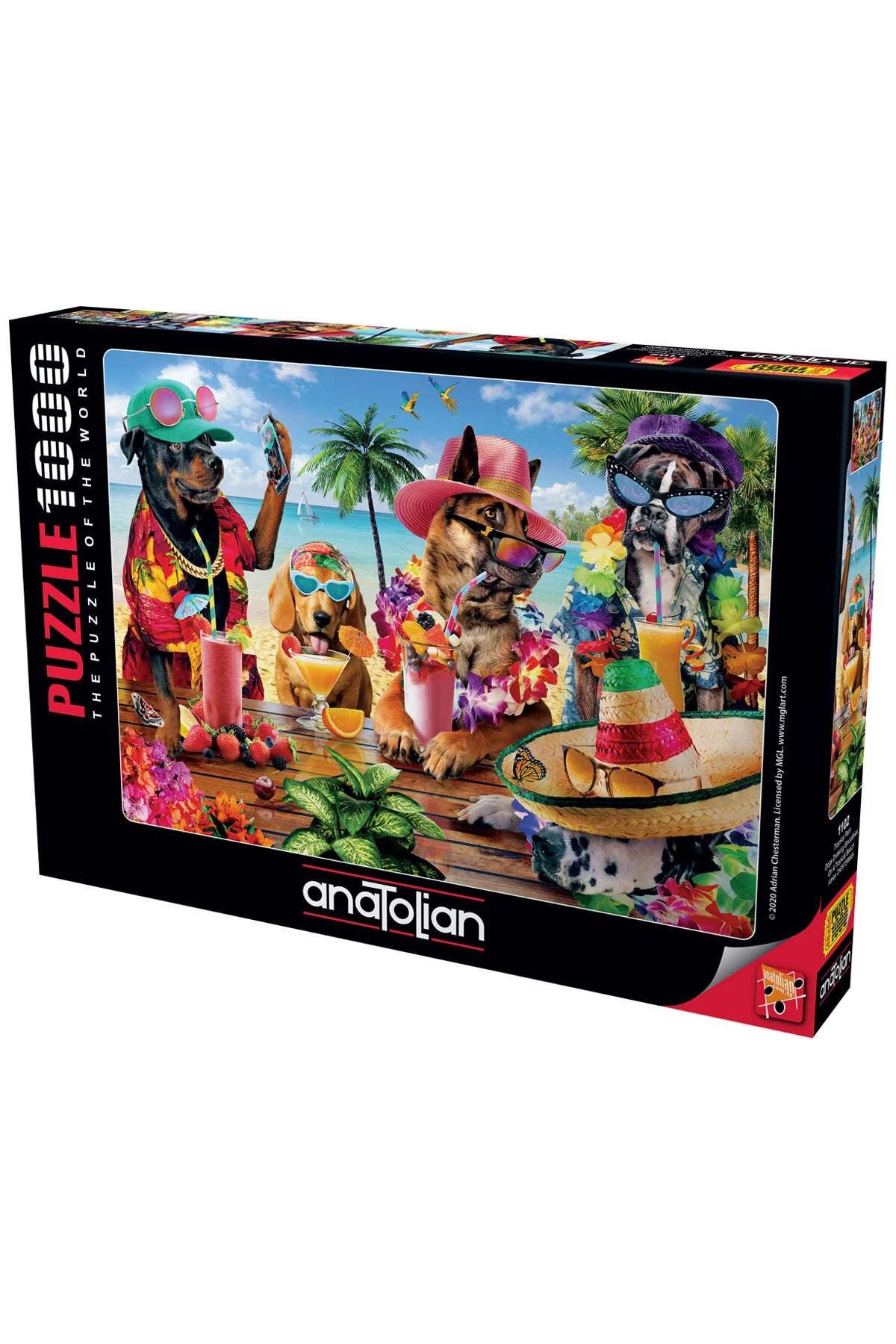 پازل Tropical Party 1000 تکه کد:1102 ANA.1102 Anatolian Puzzle