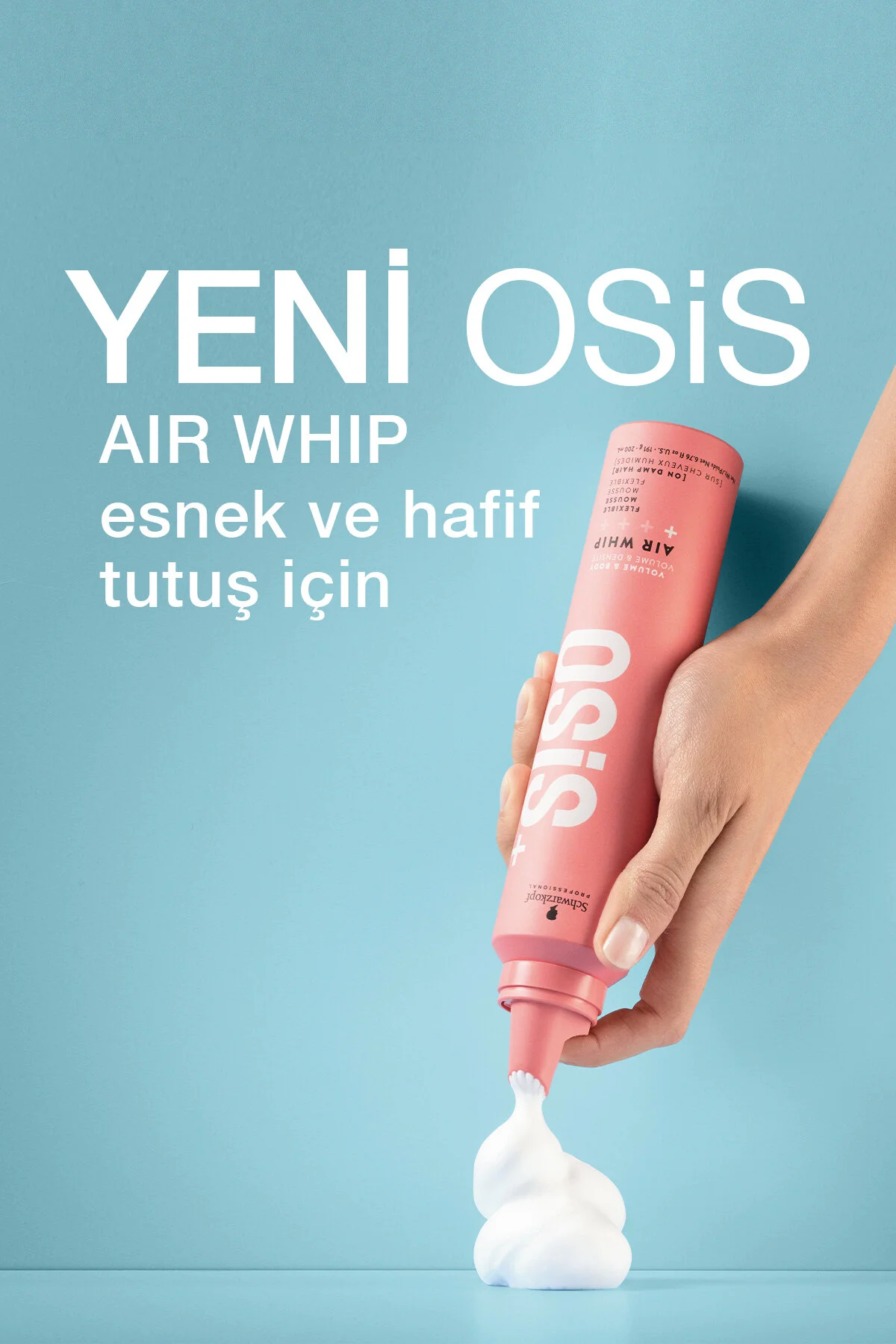 Osis اسپری مو 200 میلی لیتر | حس مرطوب کننده مو، محافظت از گرما