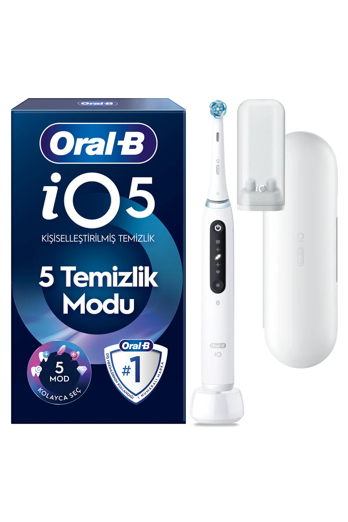 Oral-B مسواک برقی شارژی 5 IO سفید