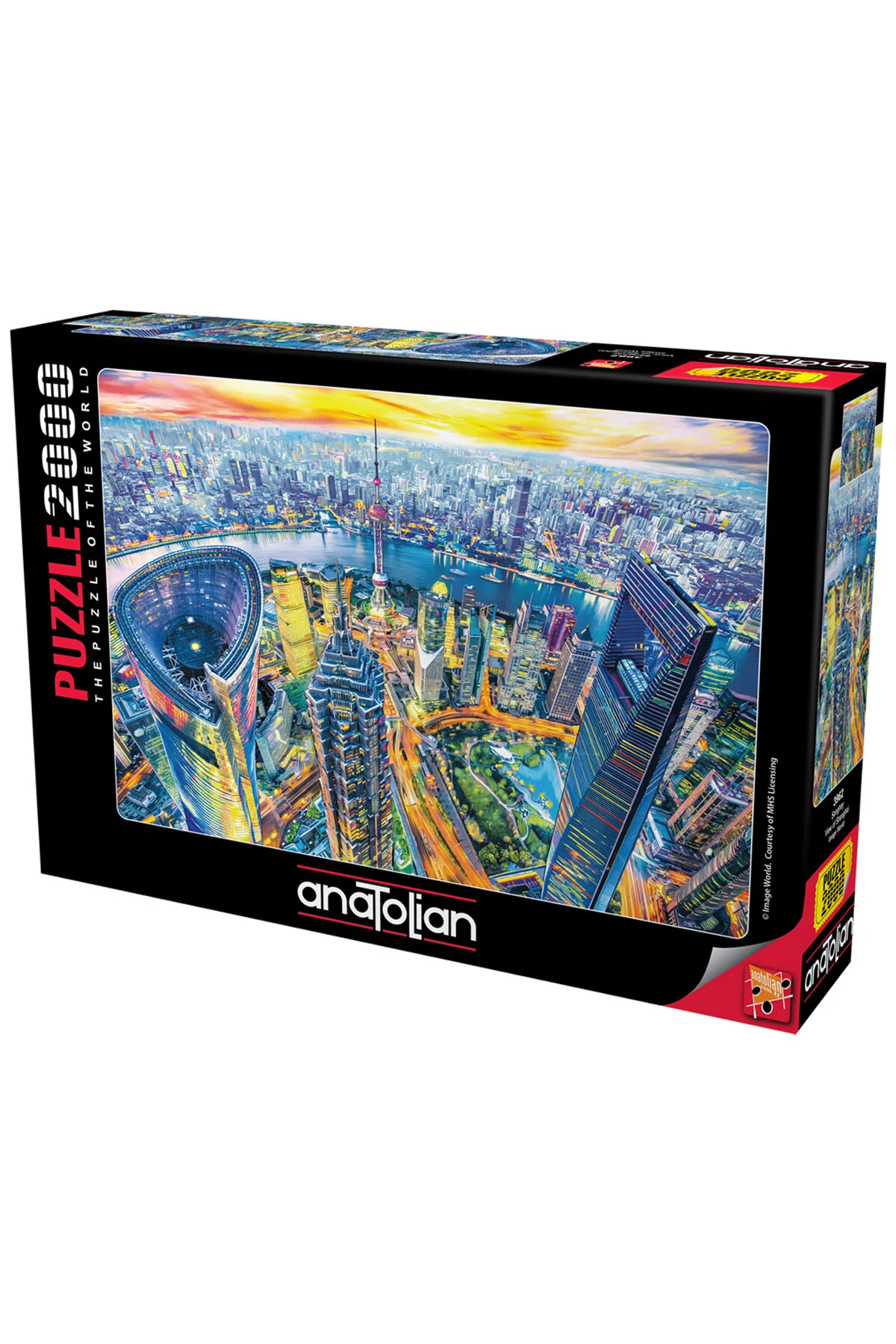 پازل آناتولی 2000 تکه شانگهای کد 3962 ANA.3962 Anatolian Puzzle