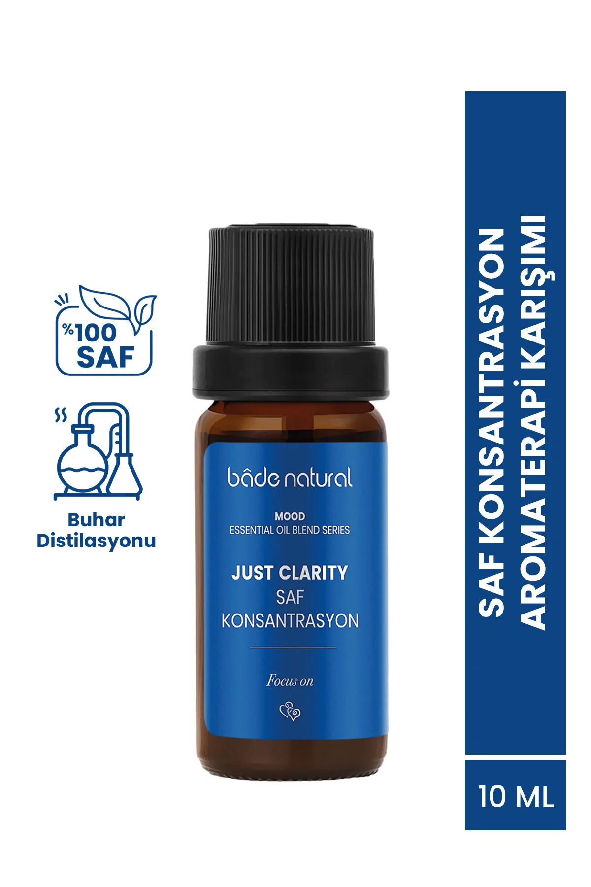 روغن مراقبتی طبیعی کنسانتره آروماتراپی 10 میلی لیتر بادا ناتورال Bade Natural