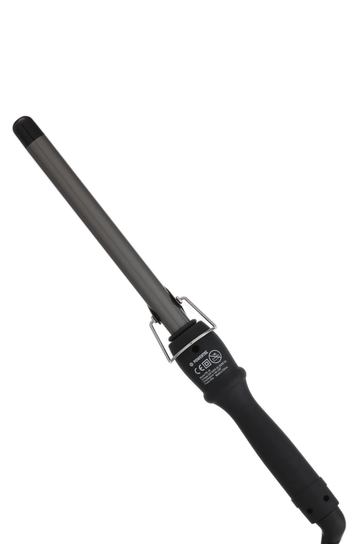 فر کننده مو سیاه برقی Tr 19 موهای حرفه ای 19Mm Tr19 پاورتچ Powertec