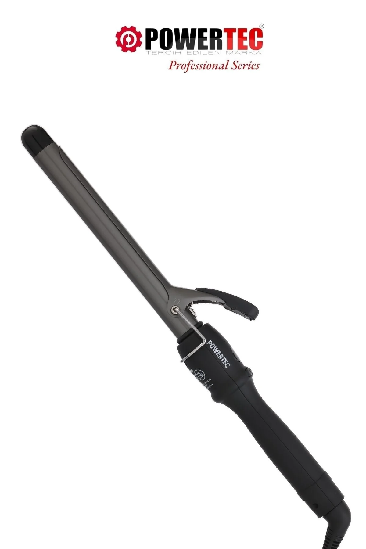 فر کننده مو سیاه برقی Tr 22 موهای حرفه ای 22Mm Tr22 پاورتچ  Powertec