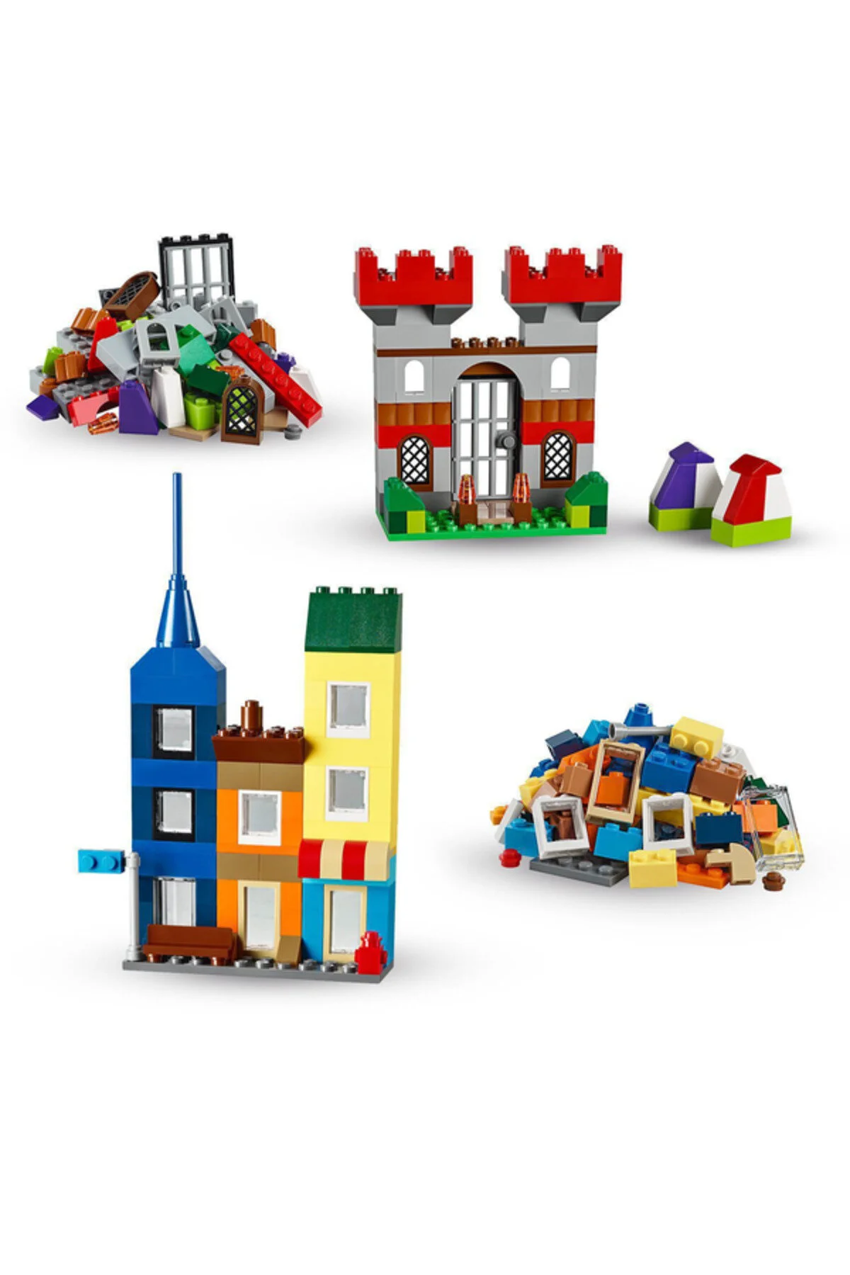 LEGO جعبه ساخت و ساز خلاقانه اندازه بزرگ کلاسیک 10698 با 790 قطعه +4 سال سن