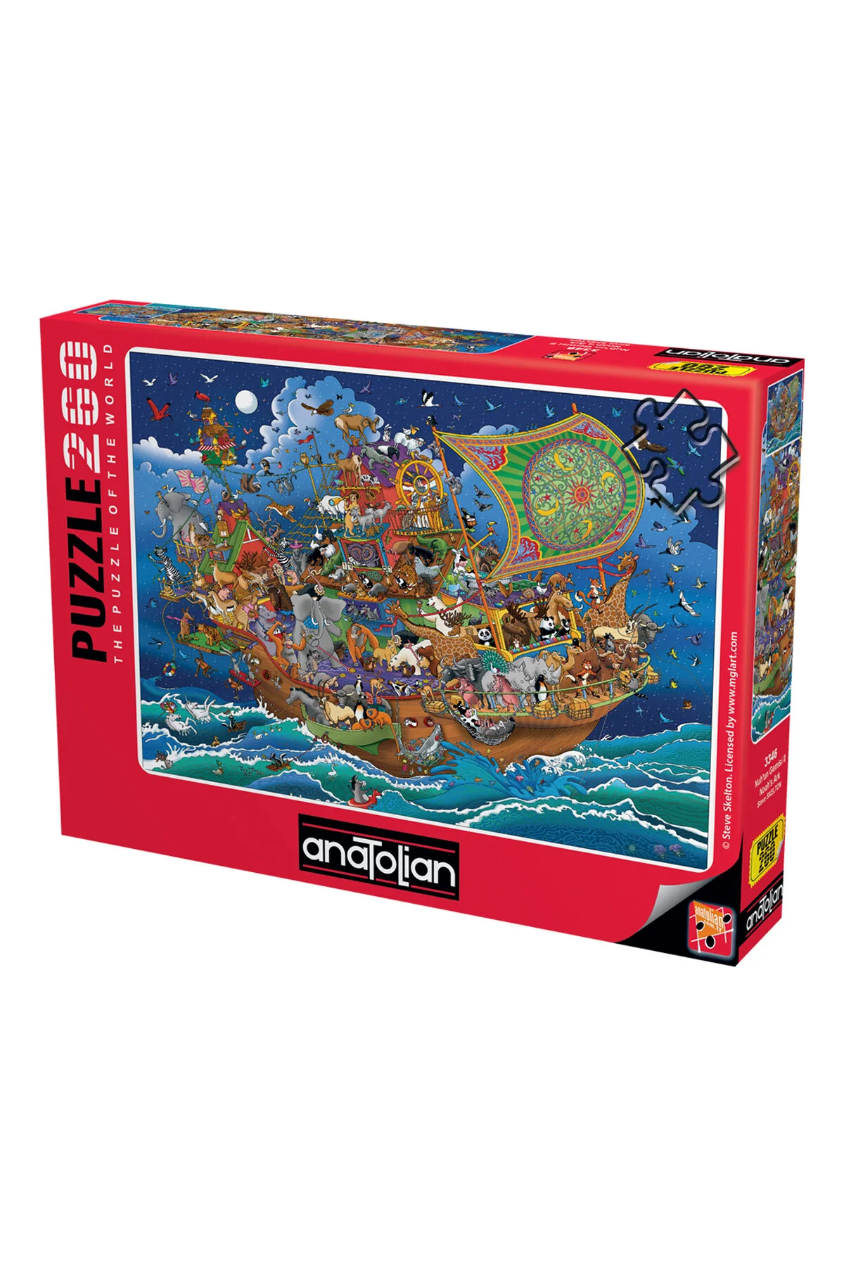 پازل 260 قطعه کشتی نوح II ANA.3346 Anatolian Puzzle