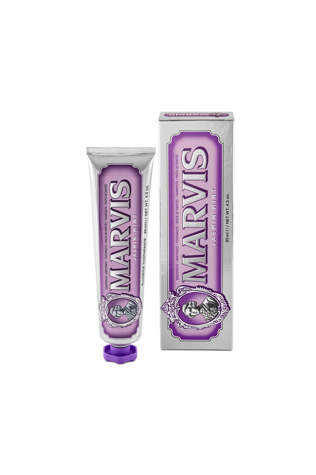 خمیردندان خمیر دندان یاسمن نعناع یاس 85 میلی لیتری اورجینال Marvis