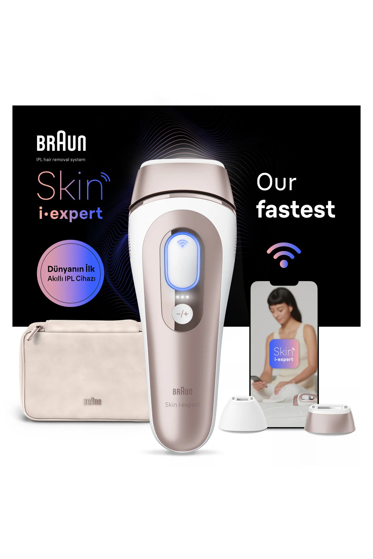 دستگاه لیزر IPL SKIN I · متخصص در خانه برنامه رایگان کیف زهره ژیلت 2 عنوان PL7147 Braun