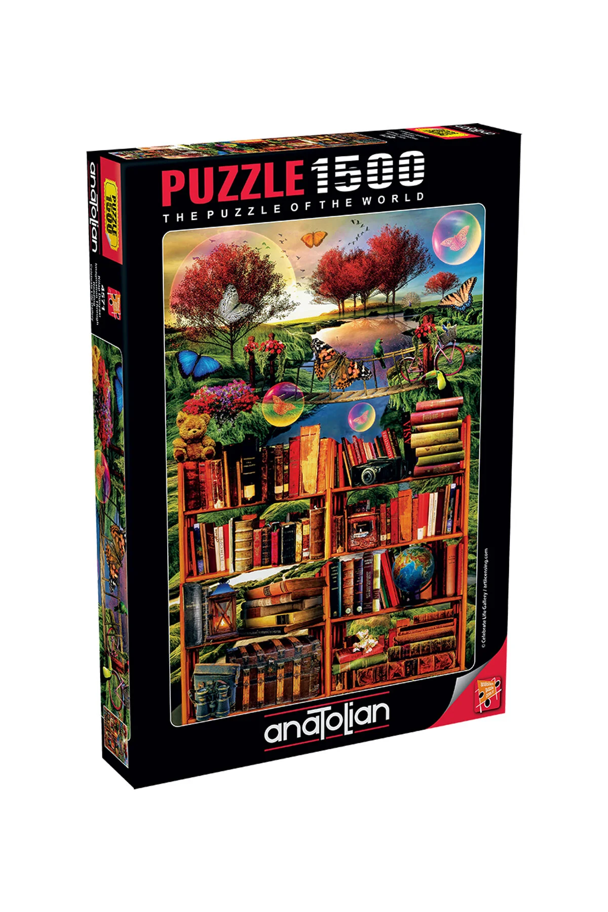 پازل 1500 قطعه کتاب جهان 4571 اورجینال Anatolian Puzzle