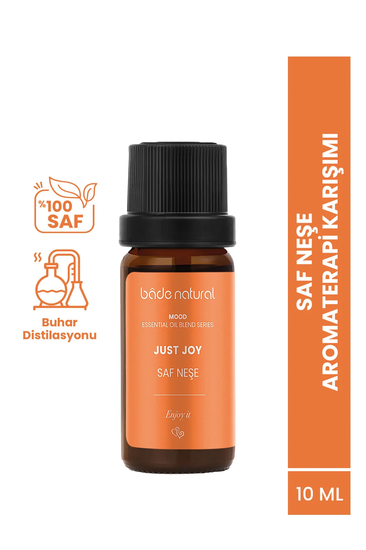 روغن مراقبتی طبیعی با رایحه شاداب کننده 10 میلی لیتر بادا ناتورال Bade Natural