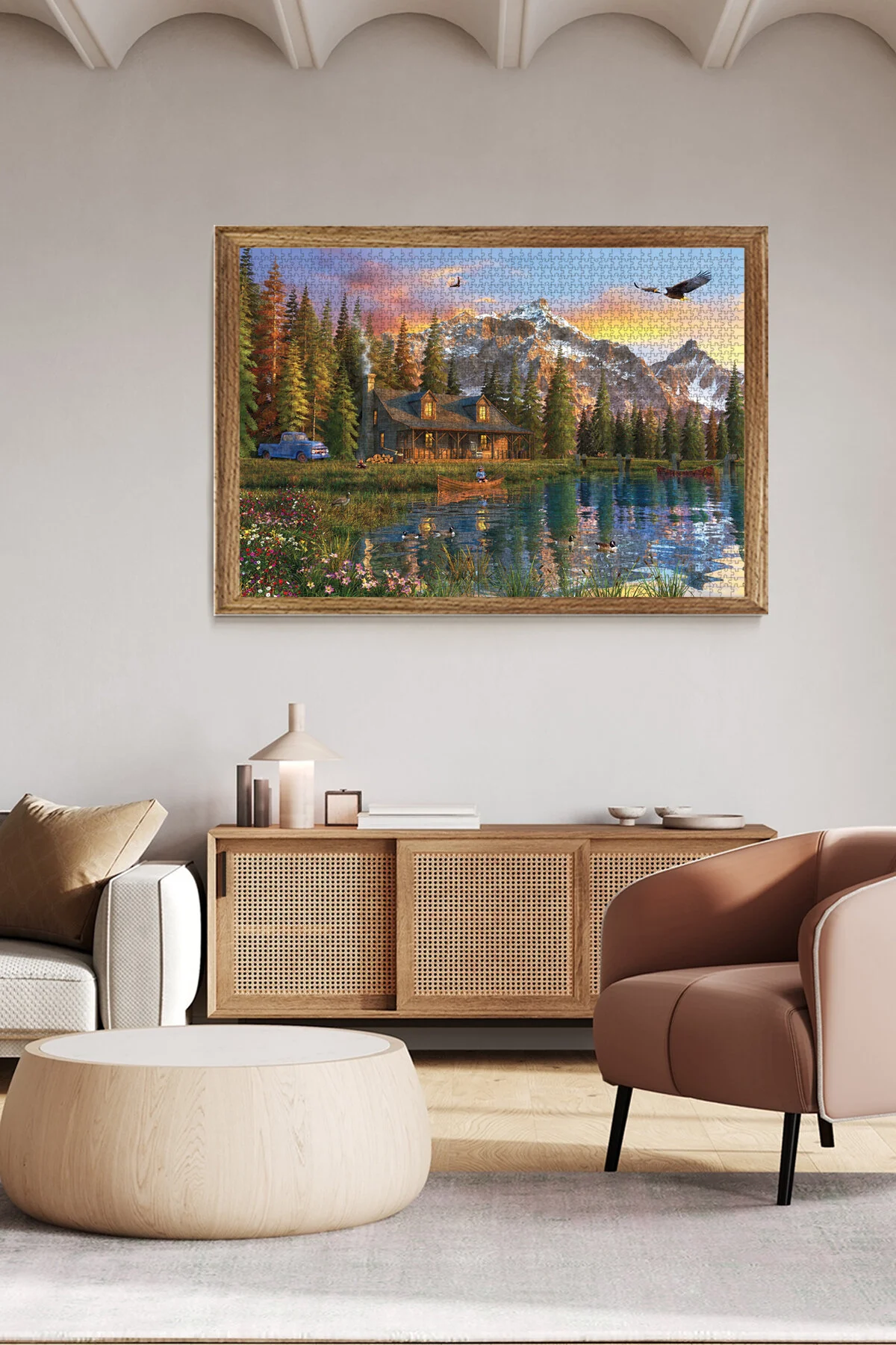 پازل مردانه و زنانه Old House 2000 Piece Puzzle, Code:3933 PUZZLE 3933 Anatolian Puzzle