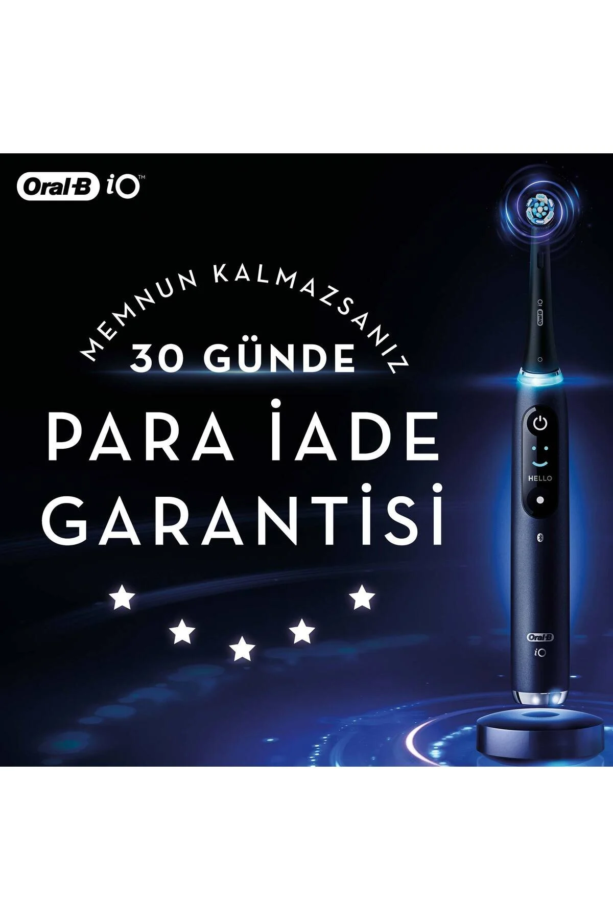 مسواک شارژی سیاه برقی Io 9 شارژ  Oral-B