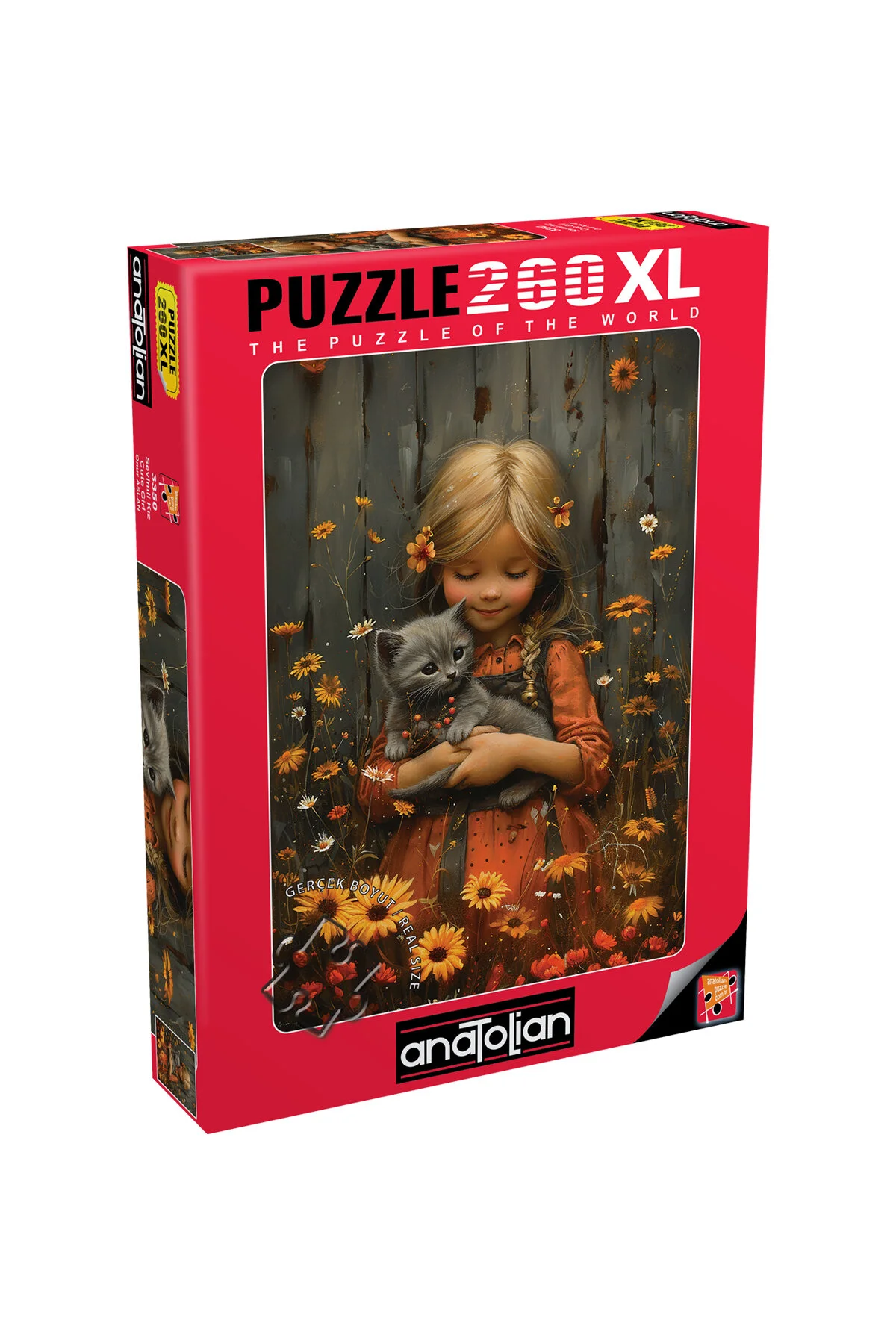 پازل اره منبت کاری مویی 260 XL PIECE CUTE GIRL 3350 از ترکیه Anatolian Puzzle