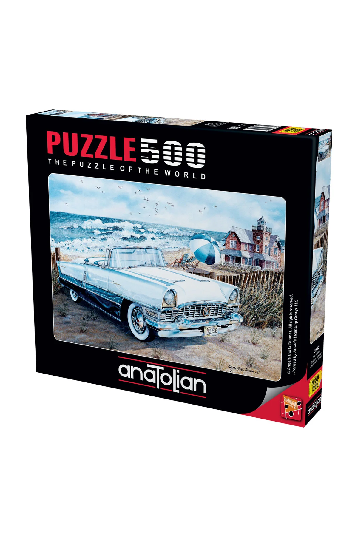 پازل اره منبت کاری مویی 500 تکه عاشقان تابستان 3622 از ترکیه Anatolian Puzzle
