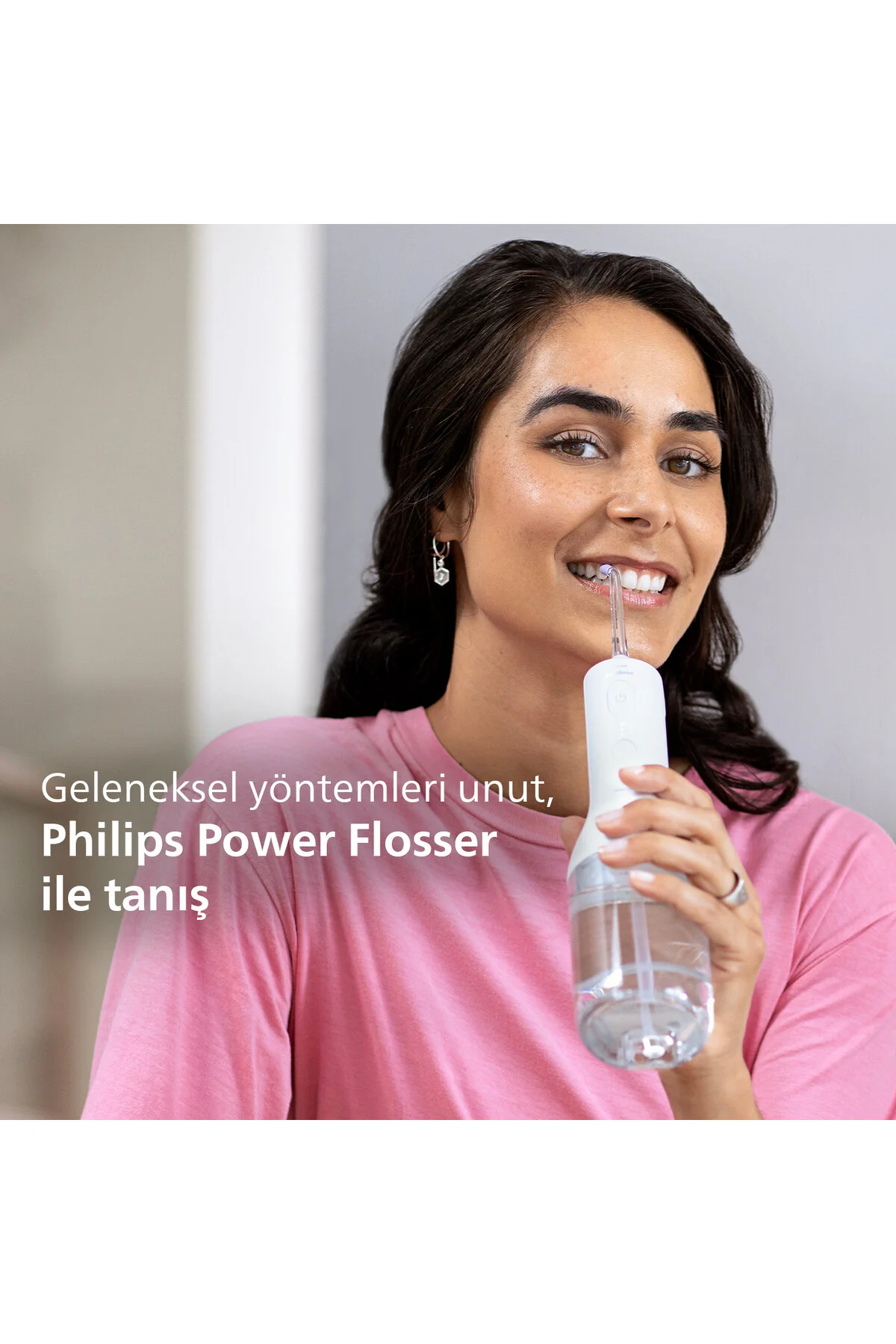 Philips دستگاه تمیزکننده دندان های بدون سیم با قدرت Sonicare مدل FLOSSER 3000