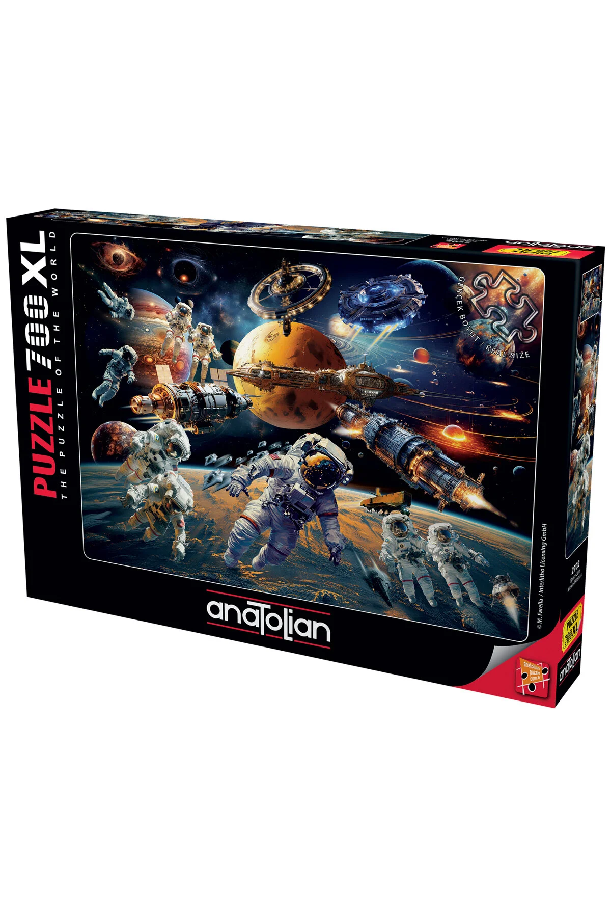 پازل اره منبت کاری مویی 700 XL PIECE SPACE JAM 2702 Anatolian Puzzle