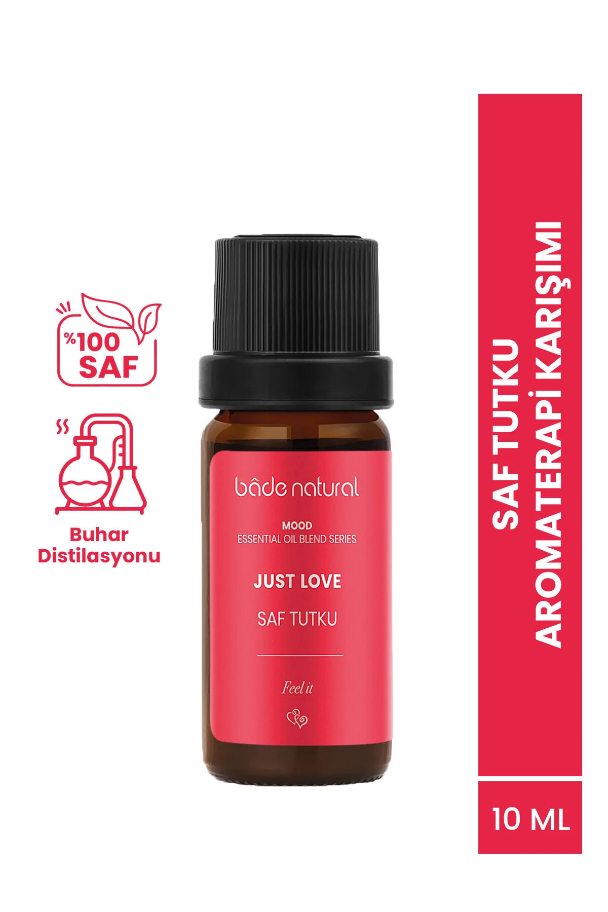 روغن مراقبتی آروماتراپی طبیعی 10 میلی لیتر با رایحه دلپذیر بادا ناتورال Bade Natural