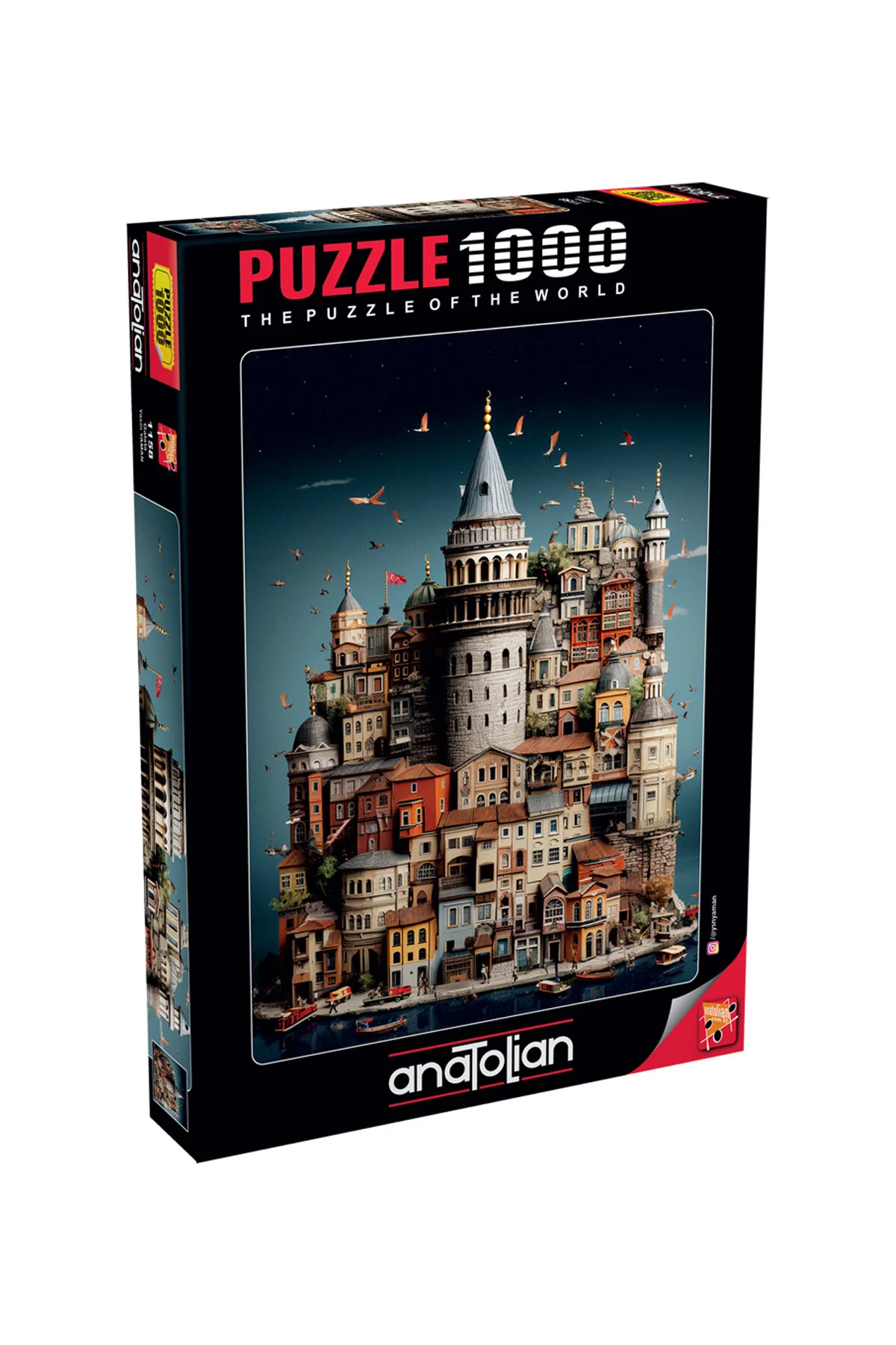 پازل ۱۰۰۰ تکه آناتولیان مدل برج گالاتا Anatolian Puzzle