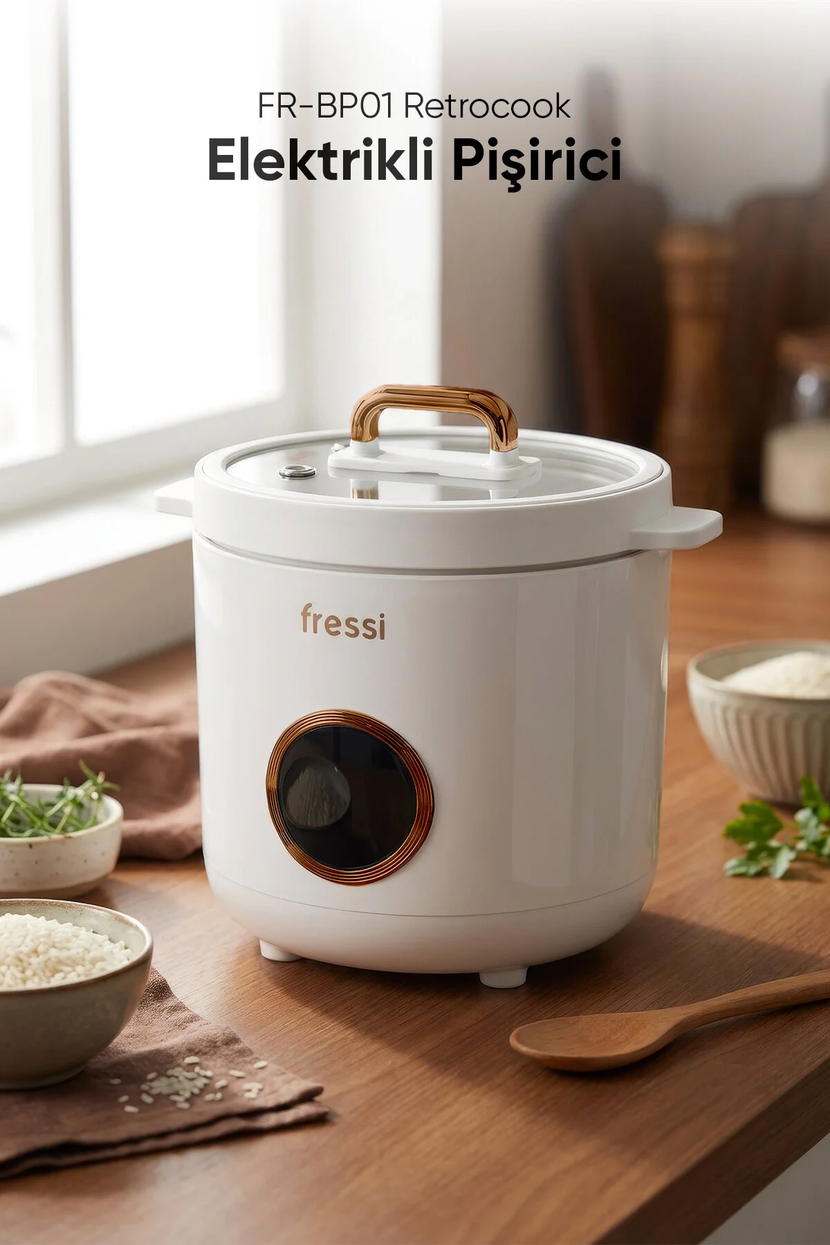 سایر پخت وپزهای برقی MULTI FUNCTION SMART BOOK FANCOST MACHINE 1 2L 300W FR BP01 RETROCOOKOOK Fressi