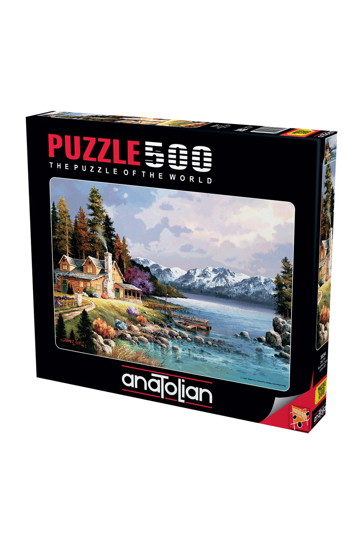 پازل خانه کوهستانی 500 قطعه 3534 اورجینال Anatolian Puzzle