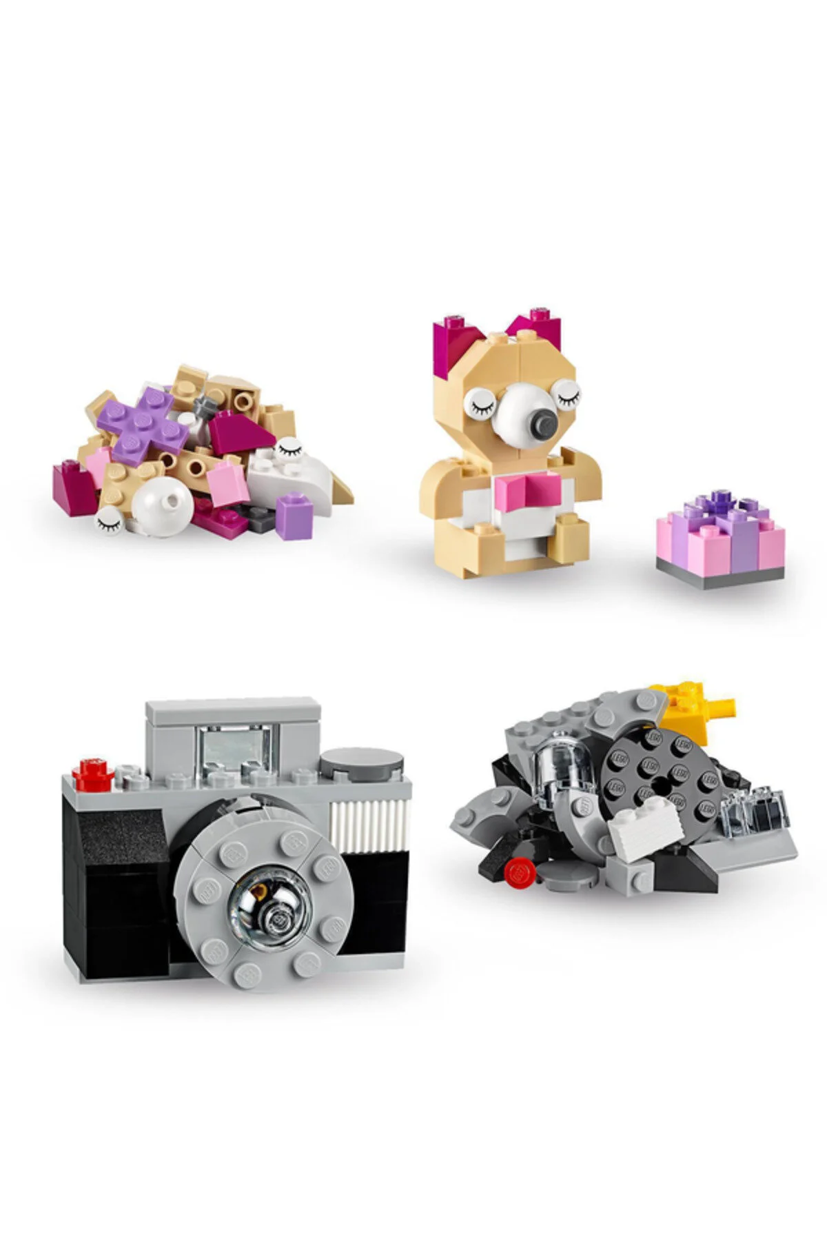 LEGO جعبه ساخت و ساز خلاقانه اندازه بزرگ کلاسیک 10698 با 790 قطعه +4 سال سن