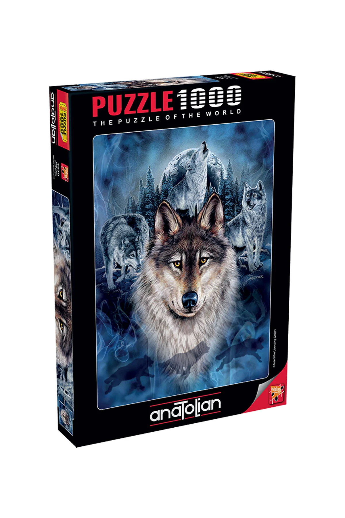 پازل 1000 تکه اره منبت کاری مویی WOLF TEAM 1079 Anatolian Puzzle