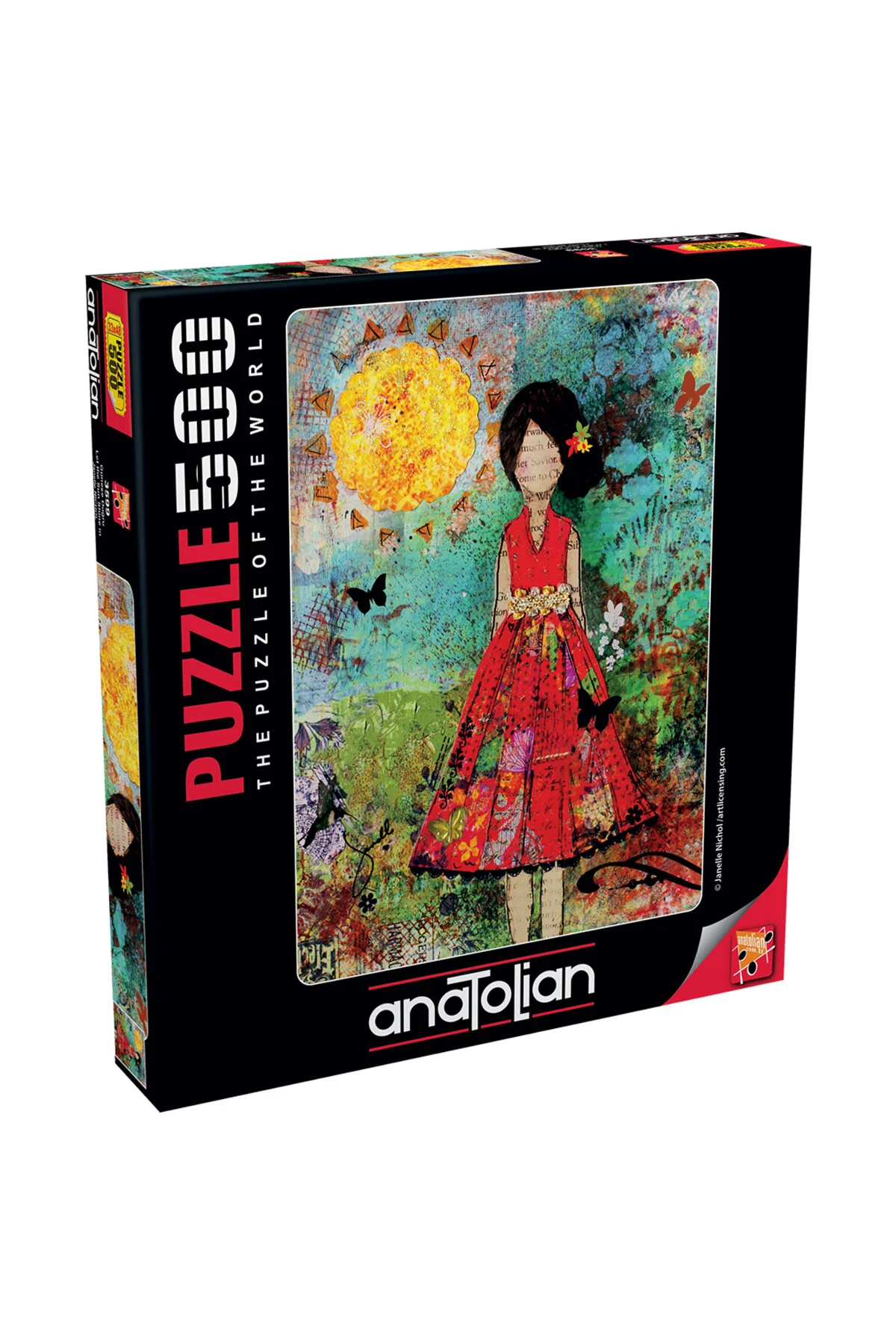پازل به سمت خورشید 500 تکه کد: 3599 ANT3599 Anatolian Puzzle