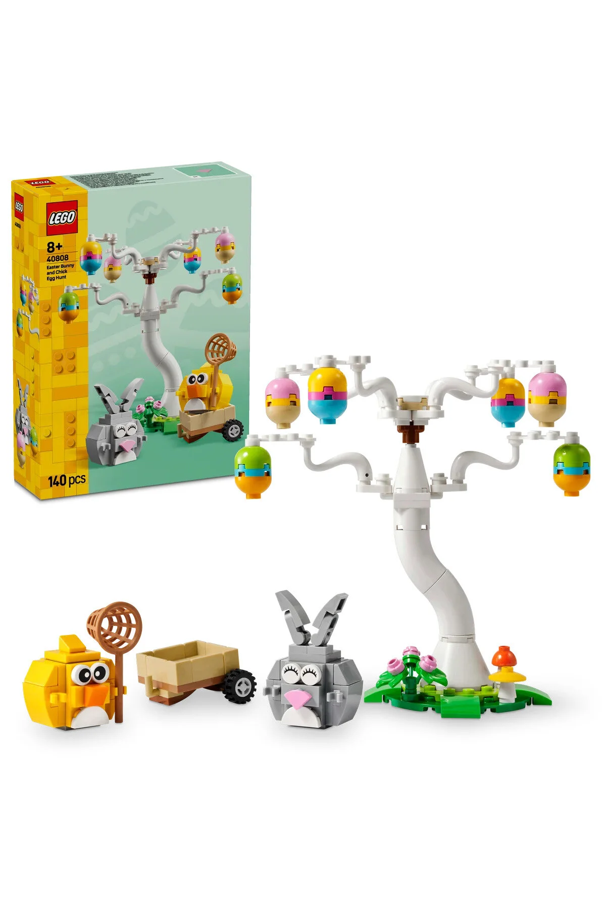 لگو و اسباب بازی های ساخت محور 40808 LEGO® نماد عید پاک اسم حیوان دست اموز شکار تخم مرغ از ترکیه LEGO